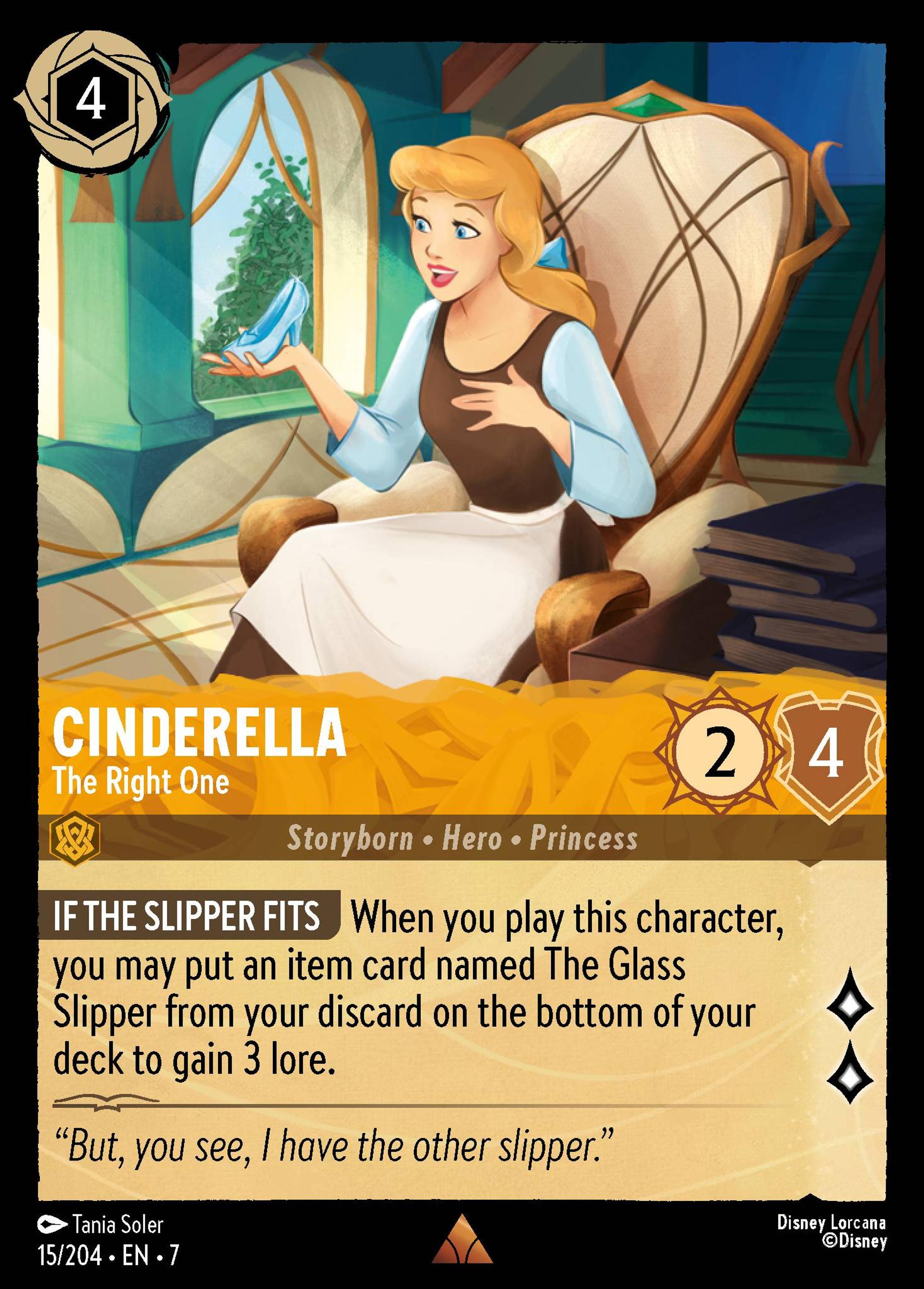 Cinderella - The Right One — Archazia's Island — Lorcana