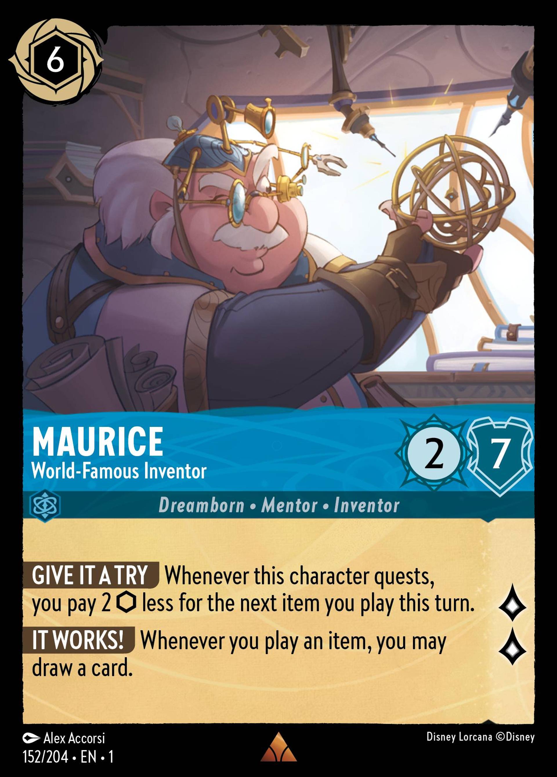 Maurice - Le plus célèbre des inventeurs — The First Chapter — Lorcana