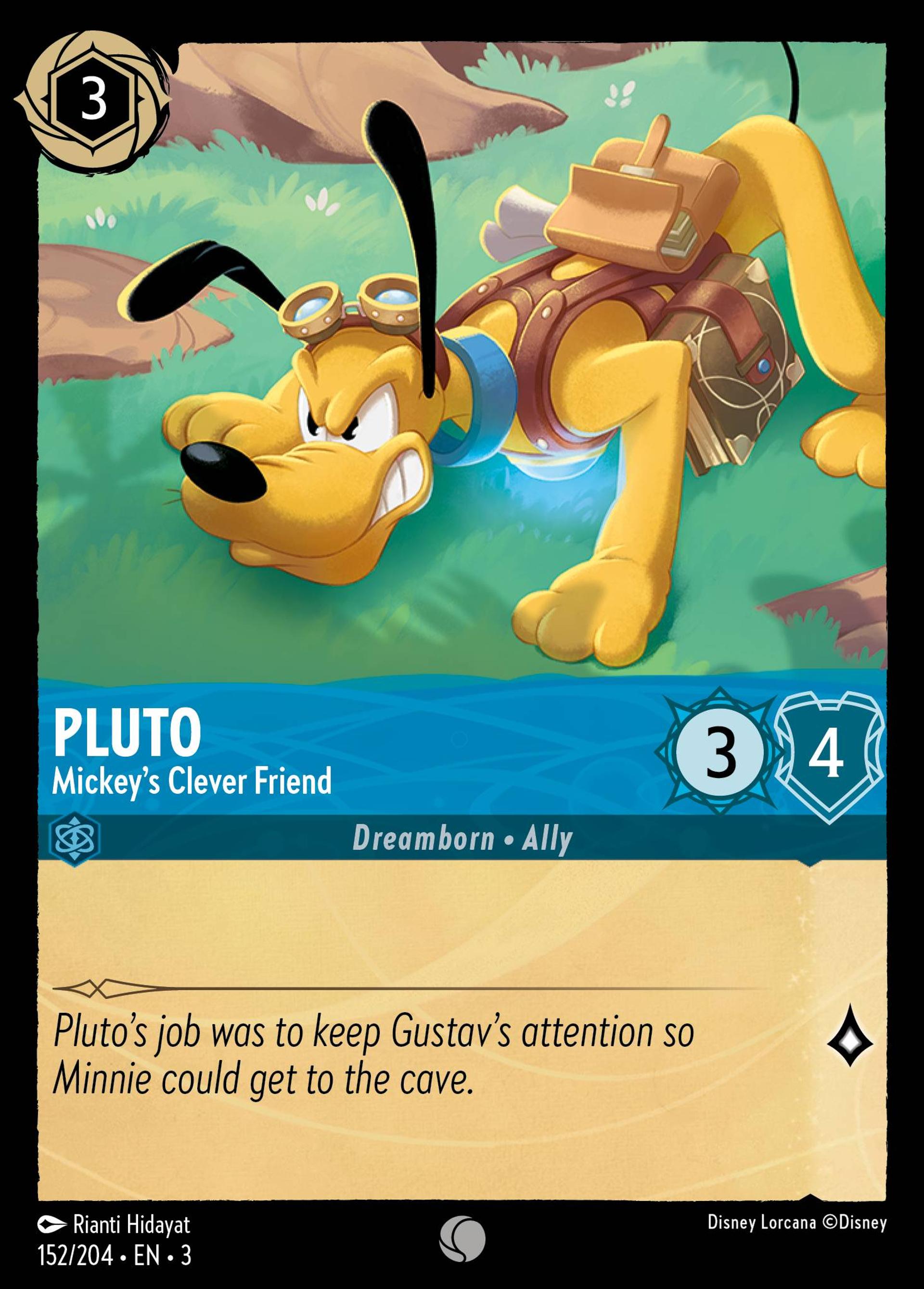 Pluto - Ami futé de Mickey — Into the Inklands — Lorcana