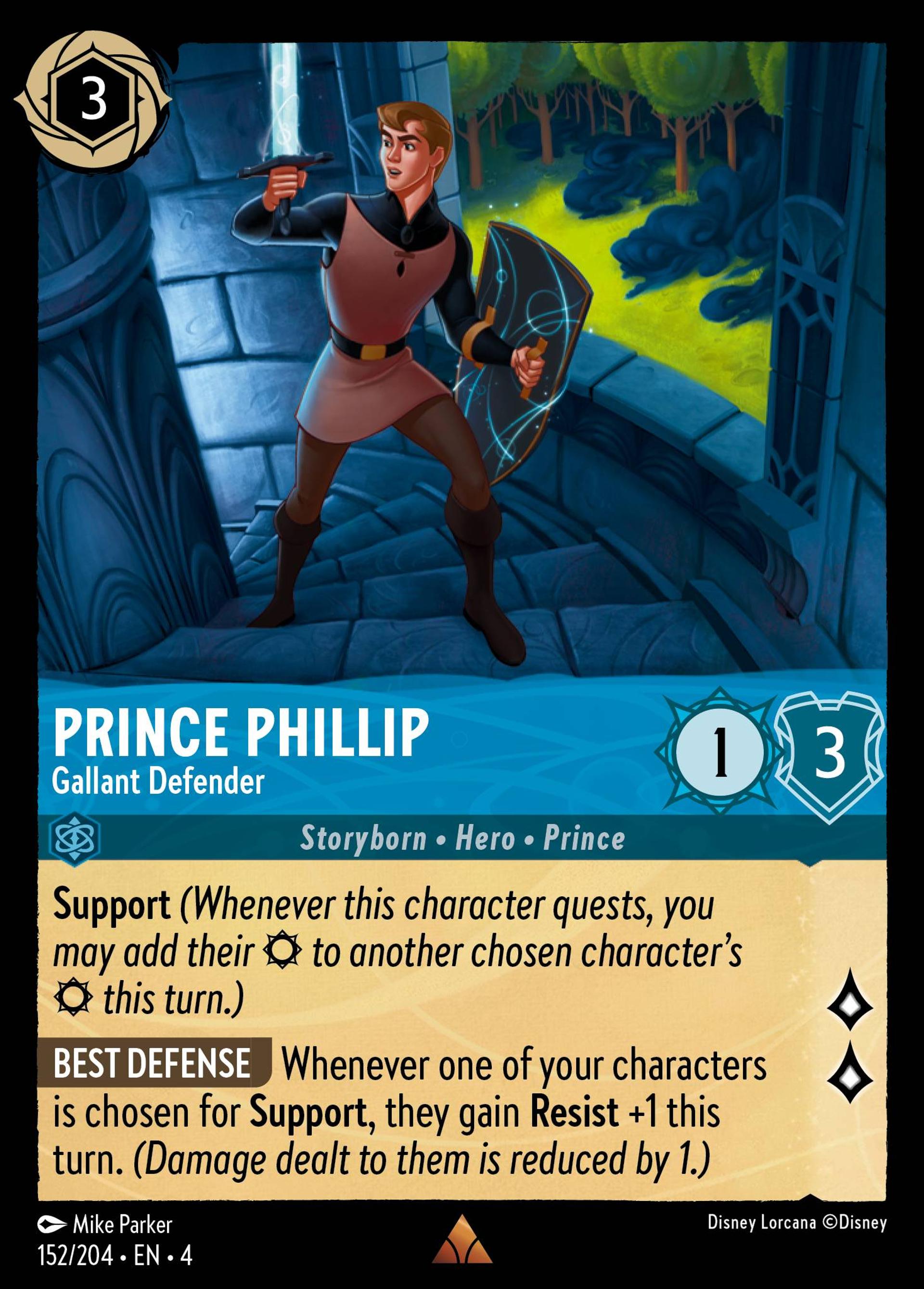 Prince Phillip - Gallant Defender — Ursula's Return — Lorcana
