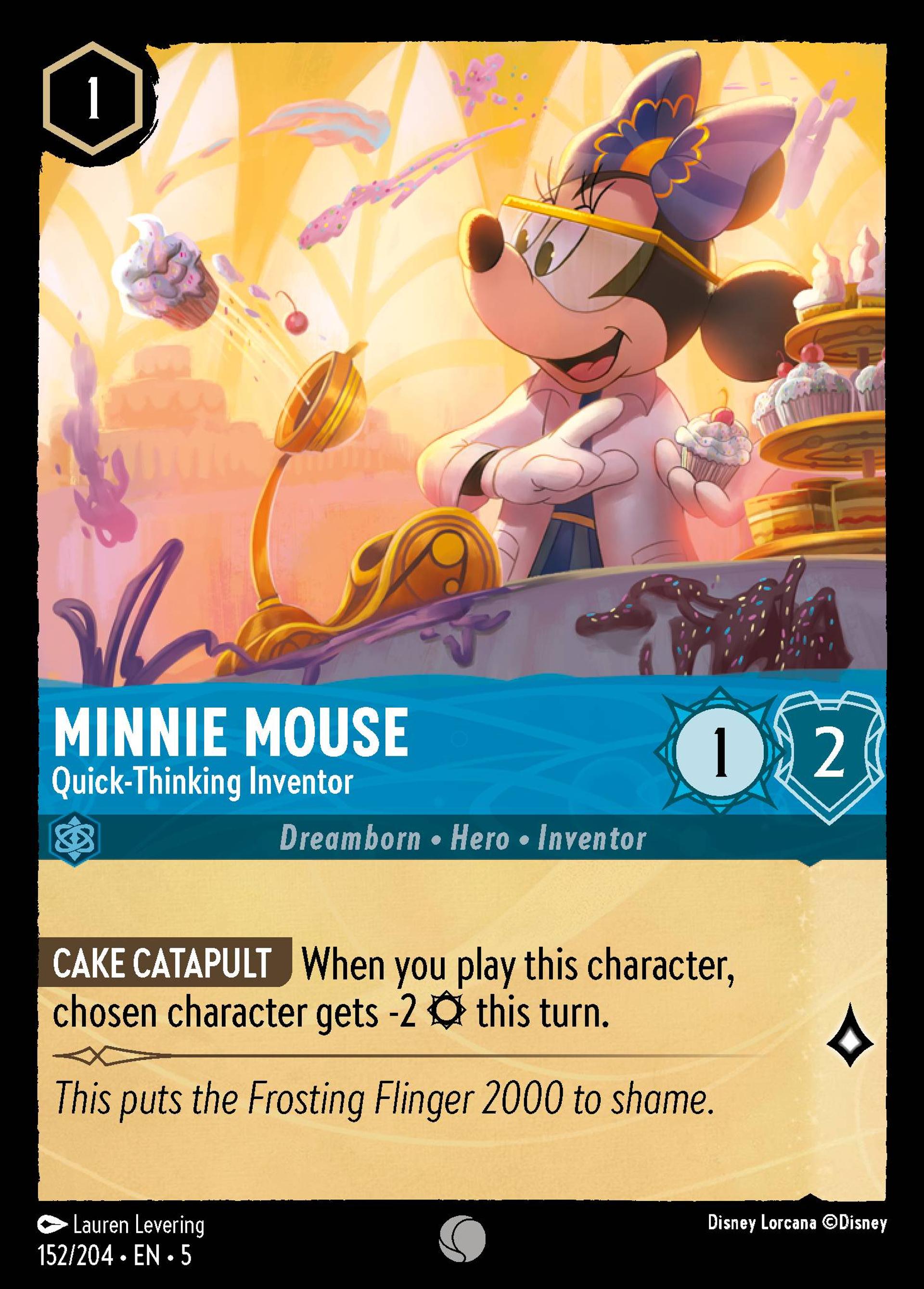 Minnie Mouse - Quick-Thinking Inventor — Shimmering Skies — Lorcana