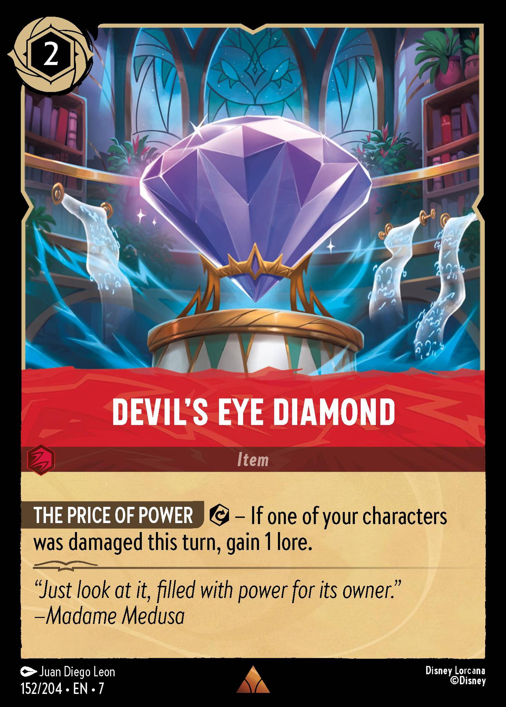 Devil's Eye Diamond — Archazia's Island — Lorcana