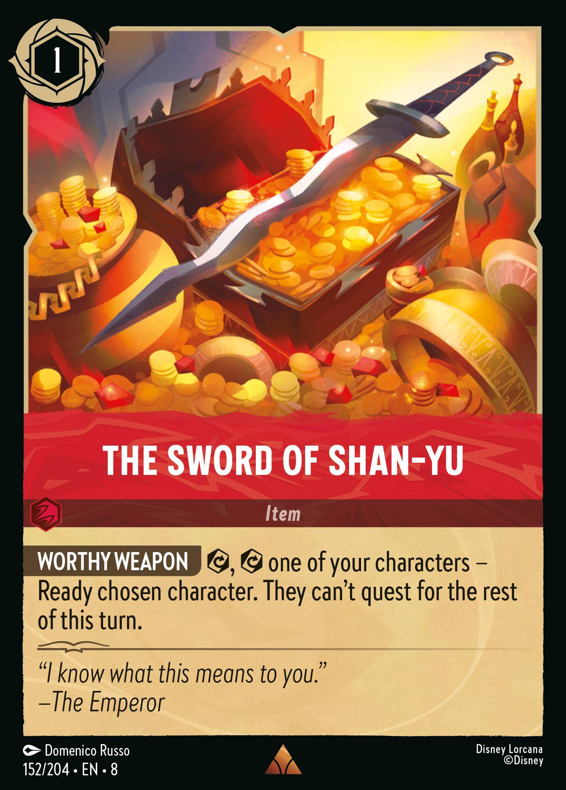 L'épée de Shan-Yu — The Reign of Jafar — Lorcana