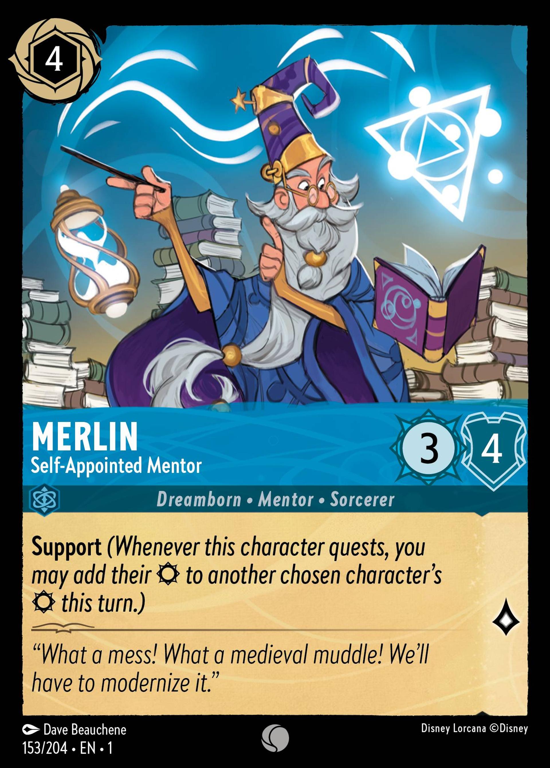 Merlin - Self-Appointed Mentor — The First Chapter — Lorcana