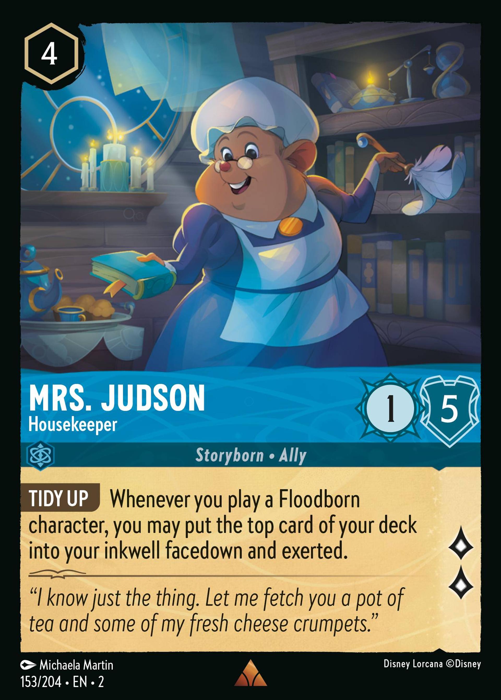 Madame Judson - Gouvernante — Rise of the Floodborn — Lorcana