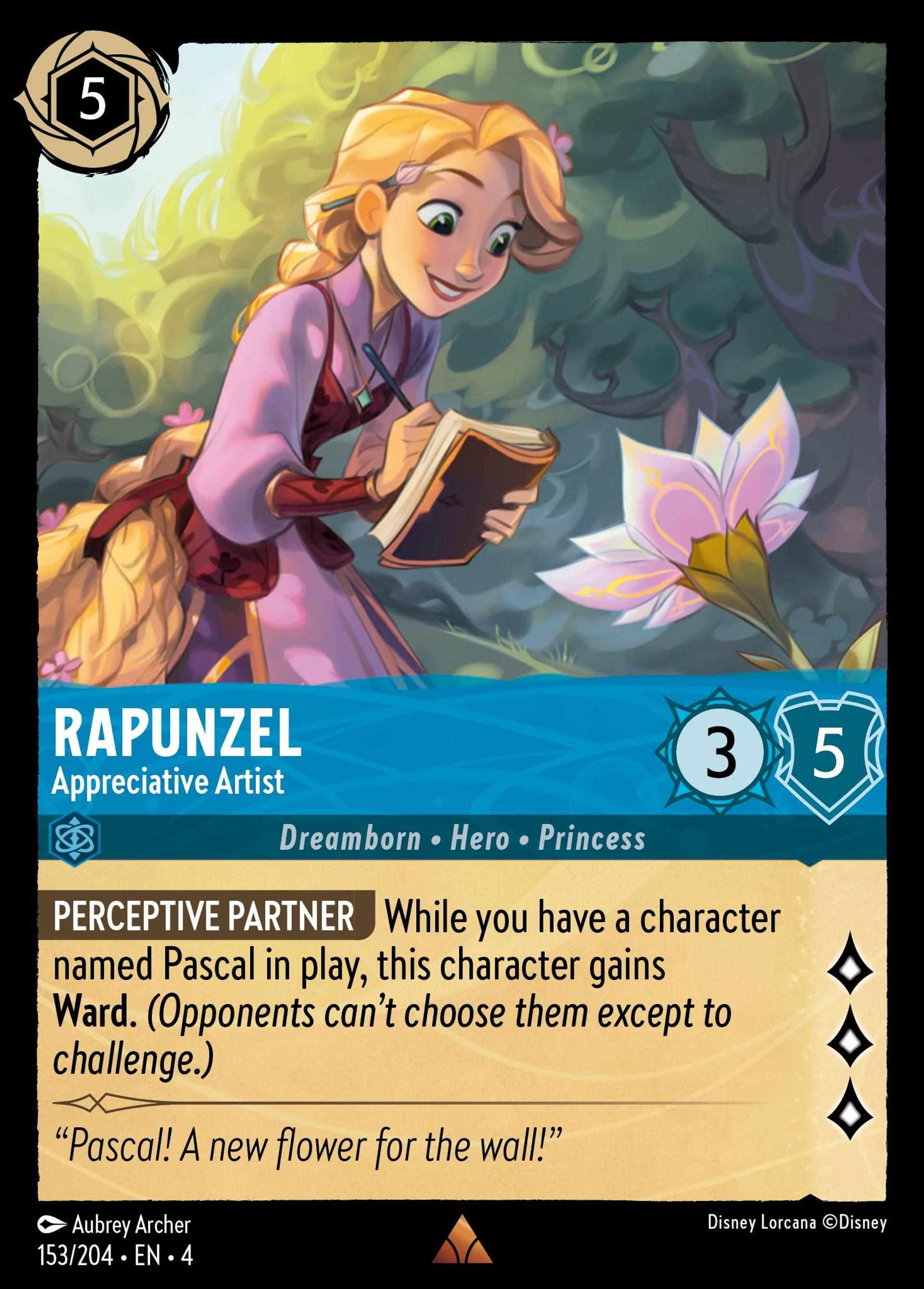 Rapunzel - Appreciative Artist — Ursula's Return — Lorcana