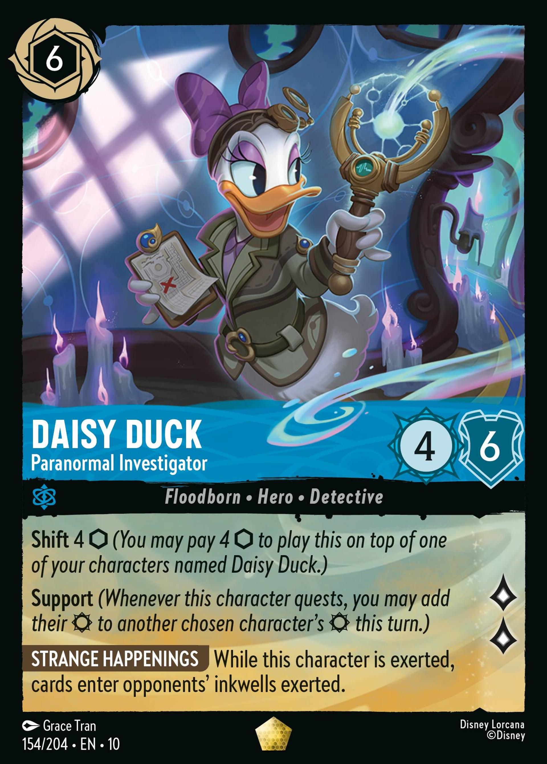 Daisy Duck - Paranormal Investigator — Whispers in the Well — Lorcana