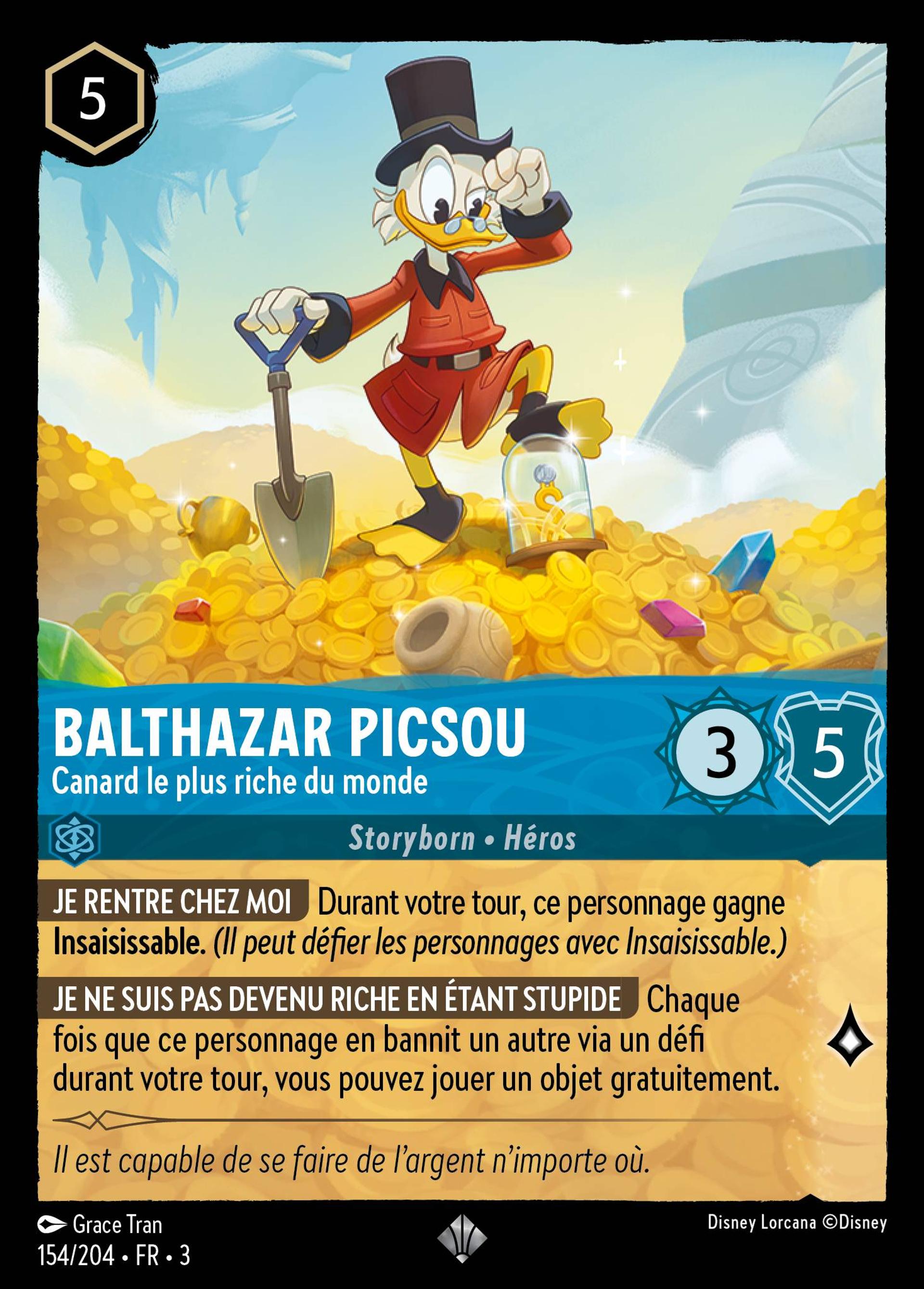 Balthazar Picsou - Canard le plus riche du monde — Into the Inklands — Lorcana