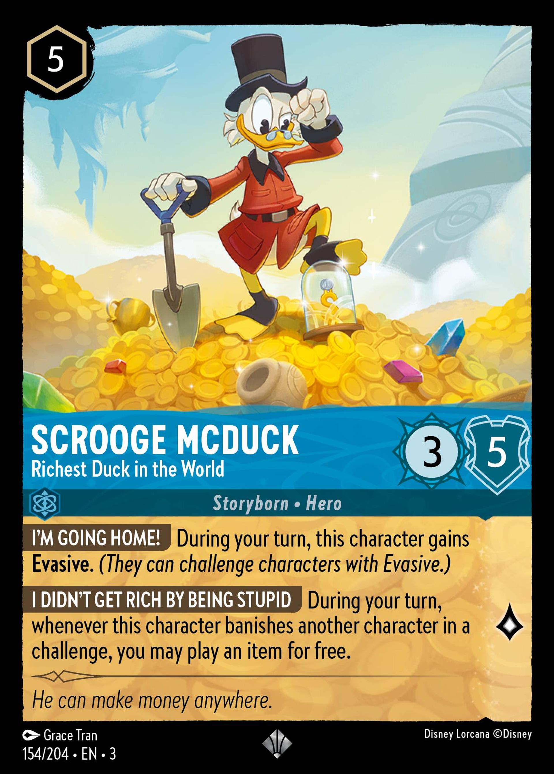 Balthazar Picsou - Canard le plus riche du monde — Into the Inklands — Lorcana