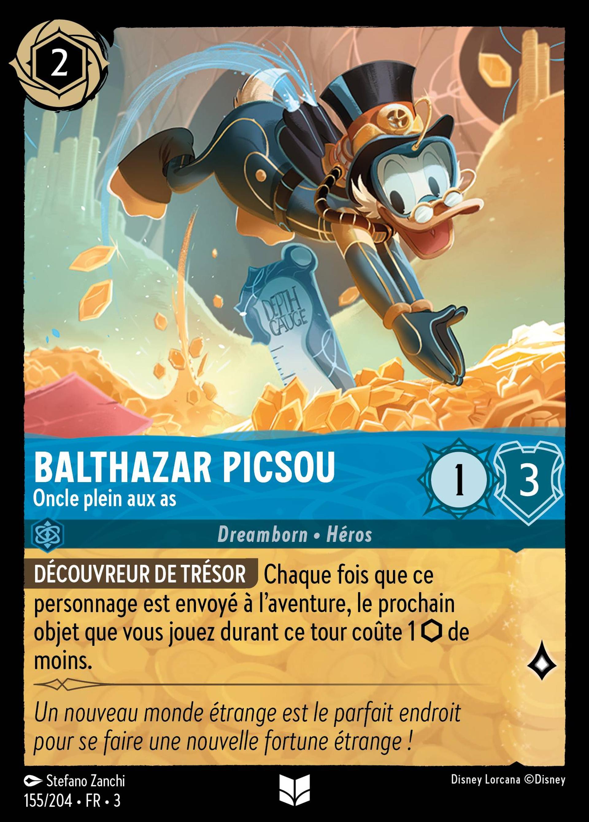 Balthazar Picsou - Oncle plein aux as — Into the Inklands — Lorcana