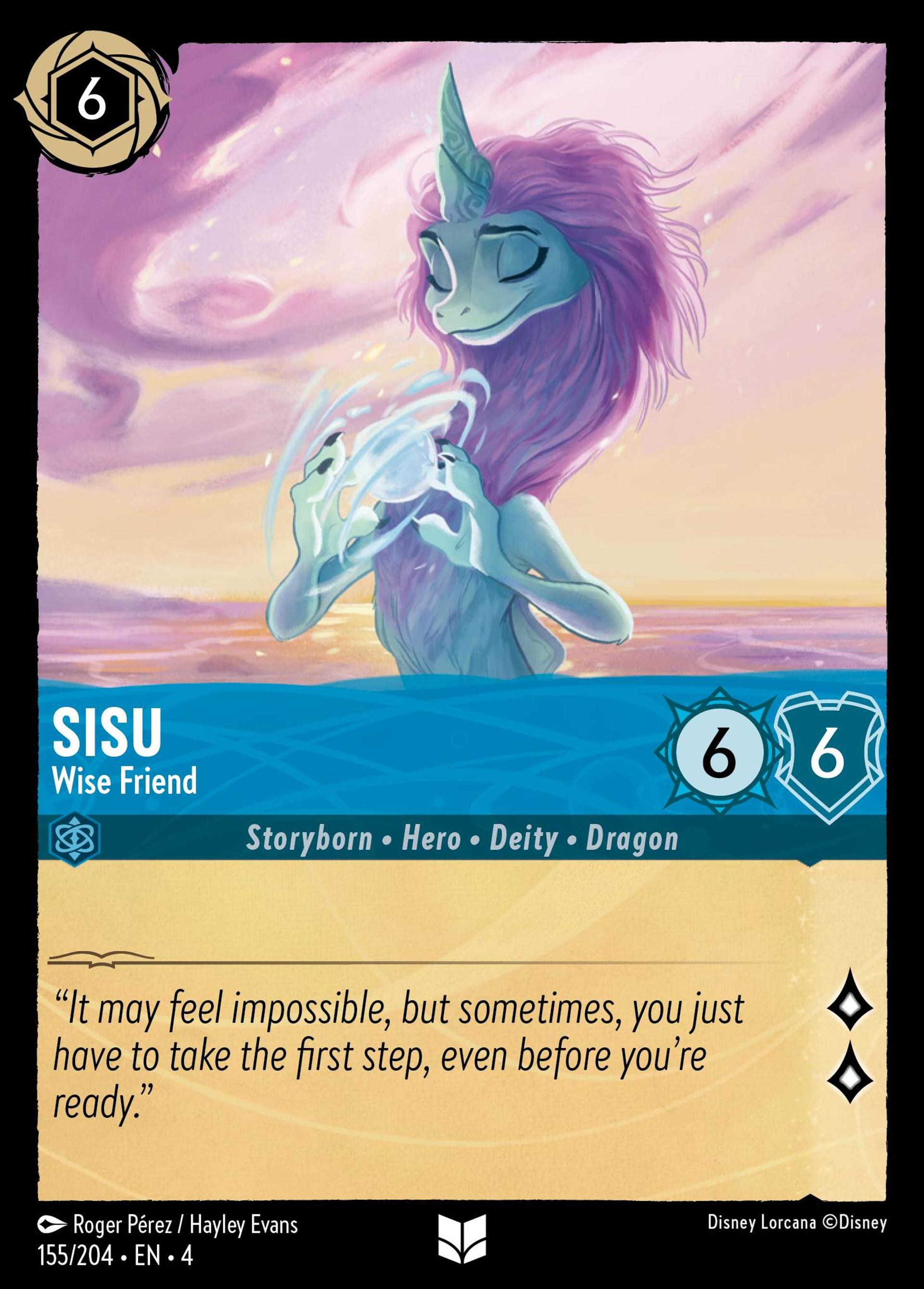 Sisu - Wise Friend — Ursula's Return — Lorcana