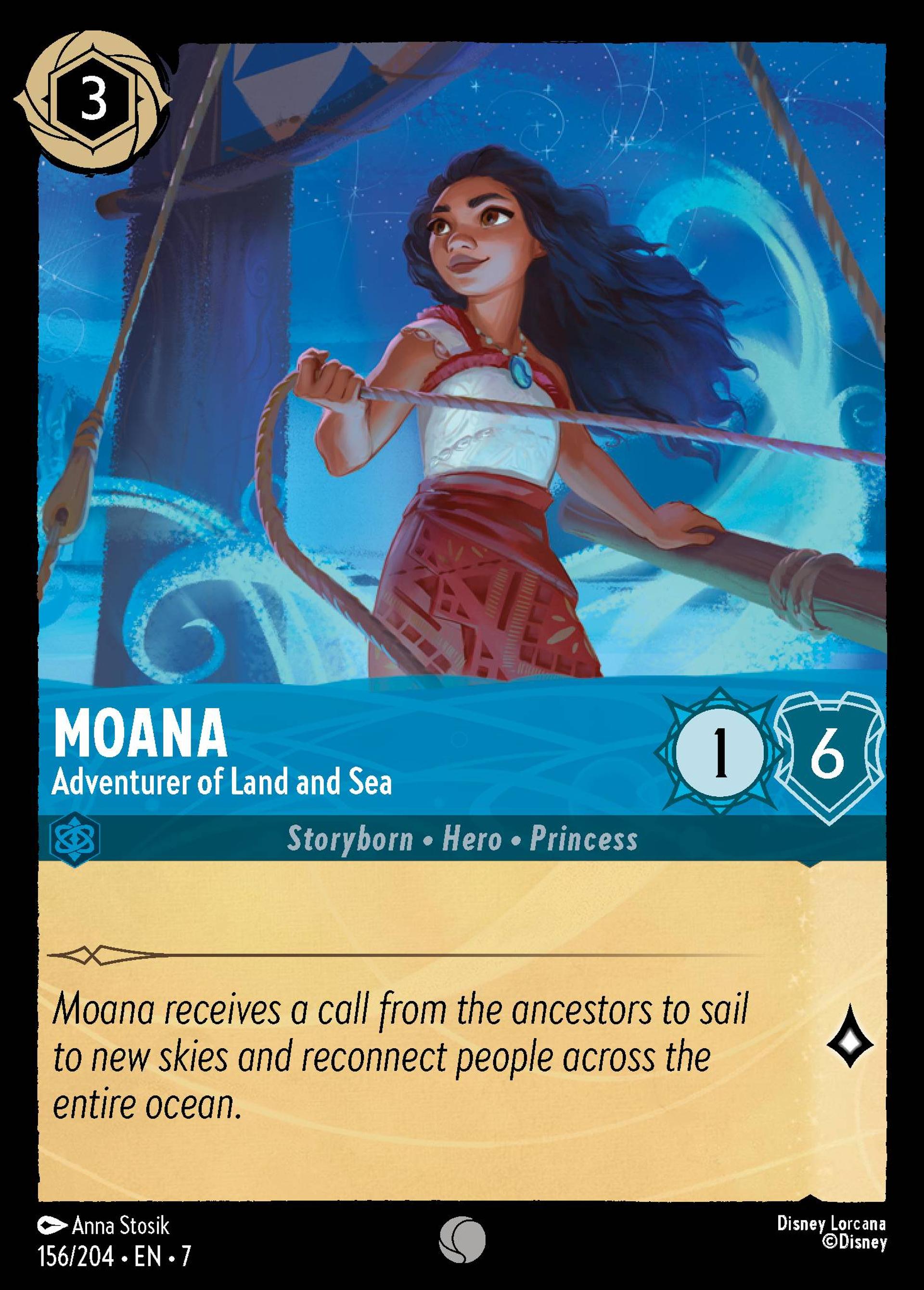Vaiana - Aventurière de la terre et de la mer — Archazia's Island — Lorcana