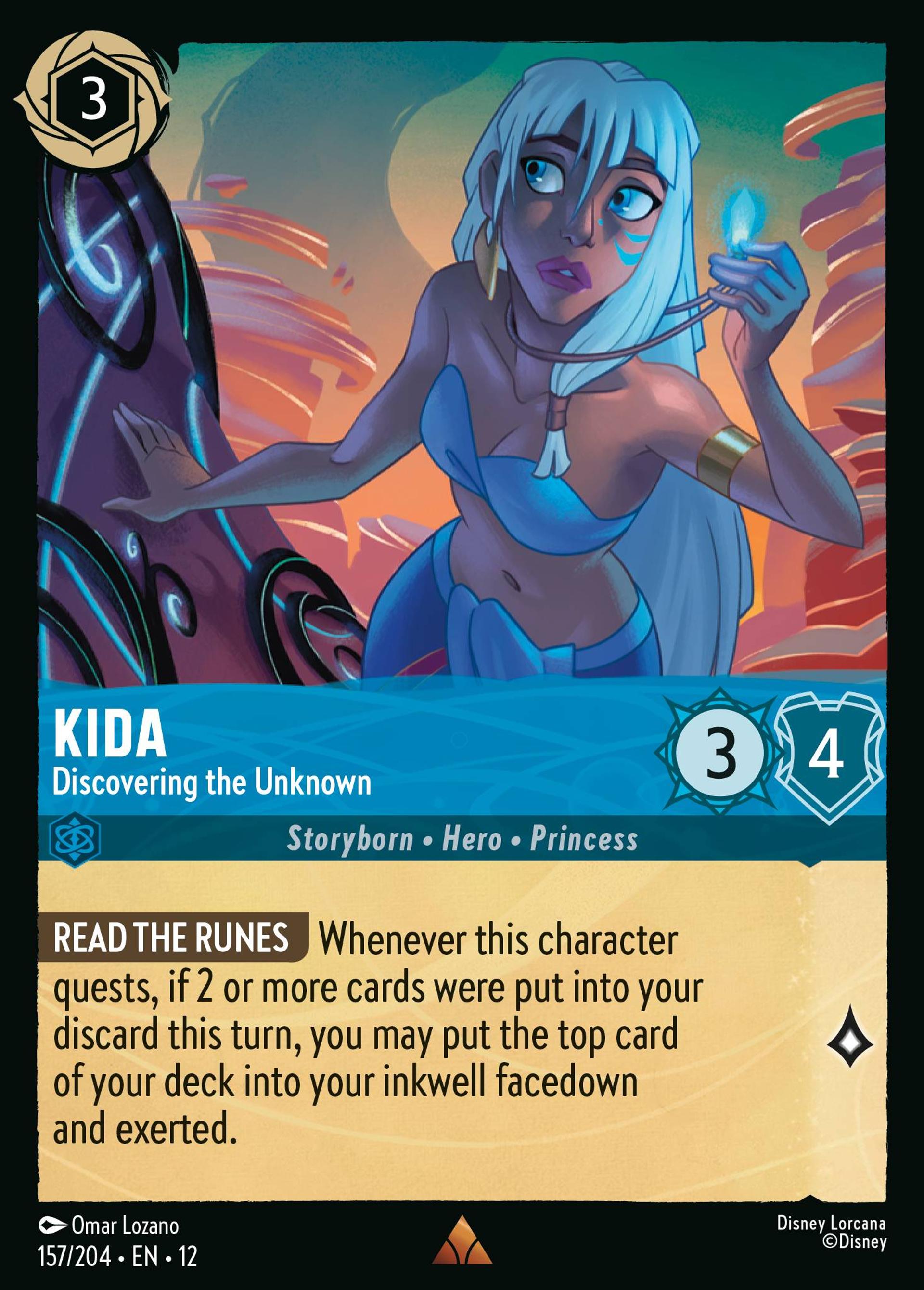 Kida - Discovering the Unknown — Wilds Unknown — Lorcana