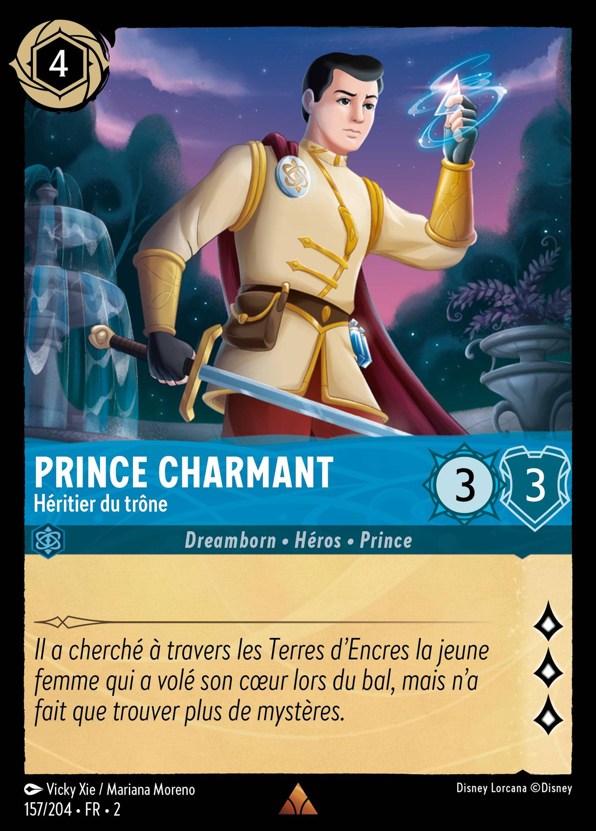 Prince charmant - Héritier du trône — Rise of the Floodborn — Lorcana