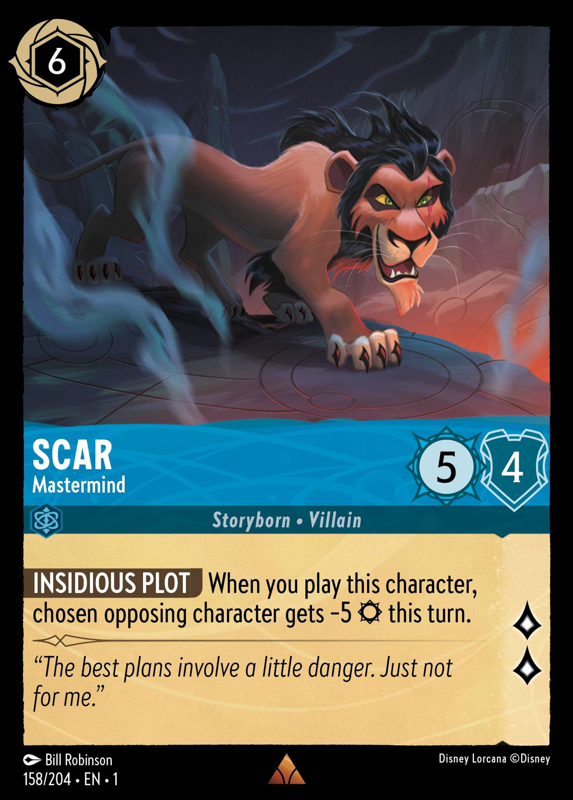 Scar - Manipulateur — The First Chapter — Lorcana