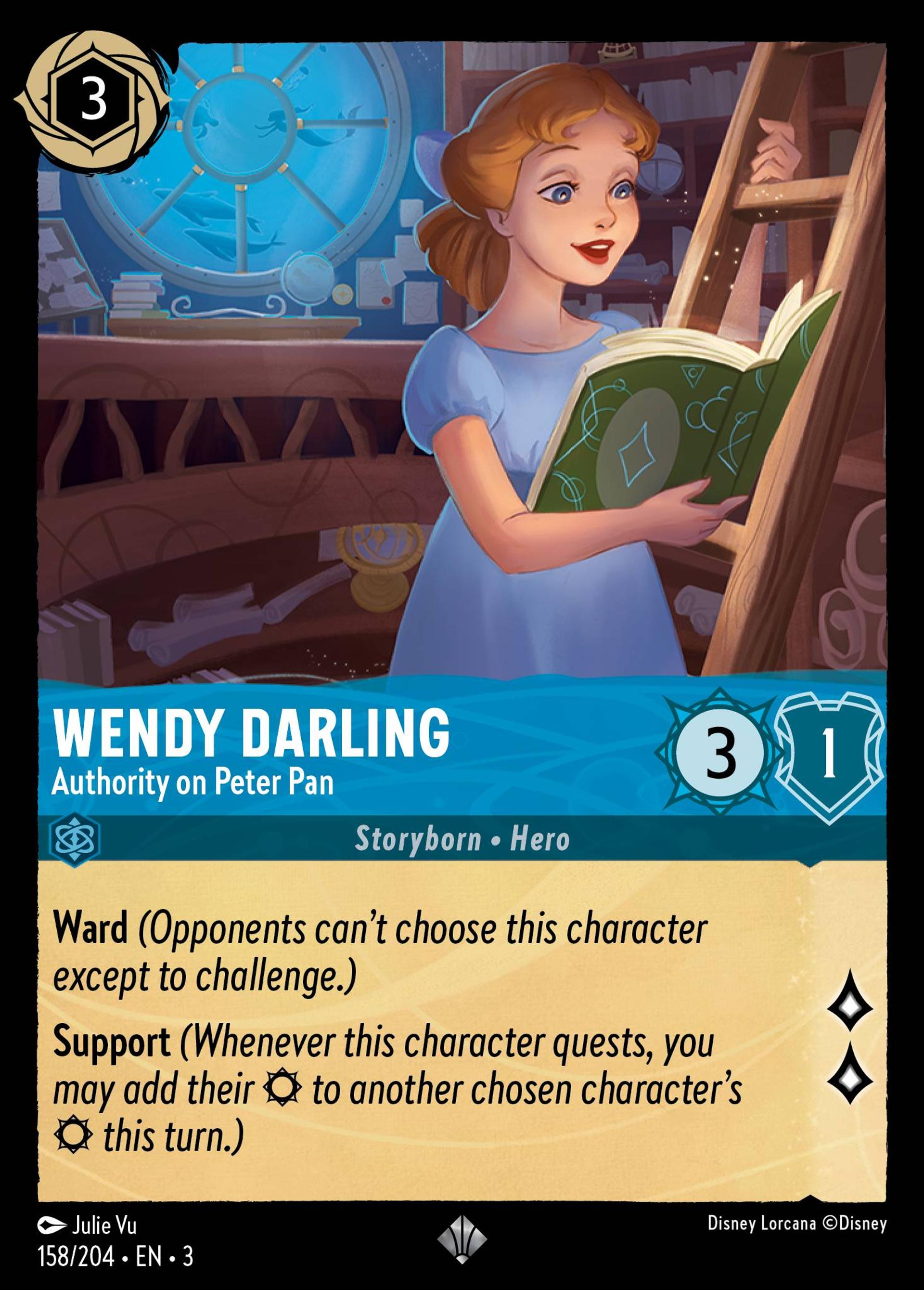 Wendy Darling - Autorité sur Peter Pan — Into the Inklands — Lorcana