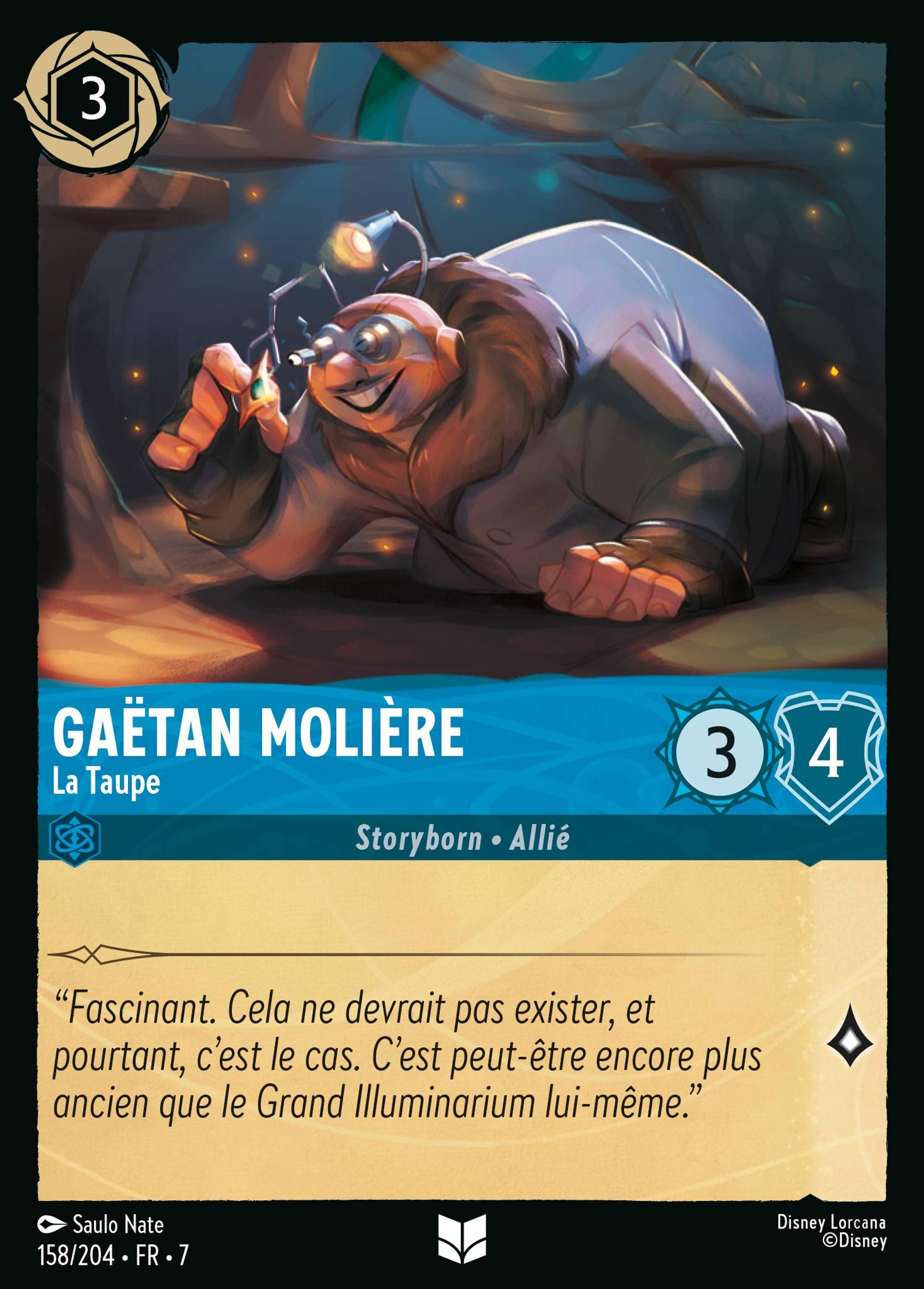 Gaëtan Molière - La Taupe — Archazia's Island — Lorcana