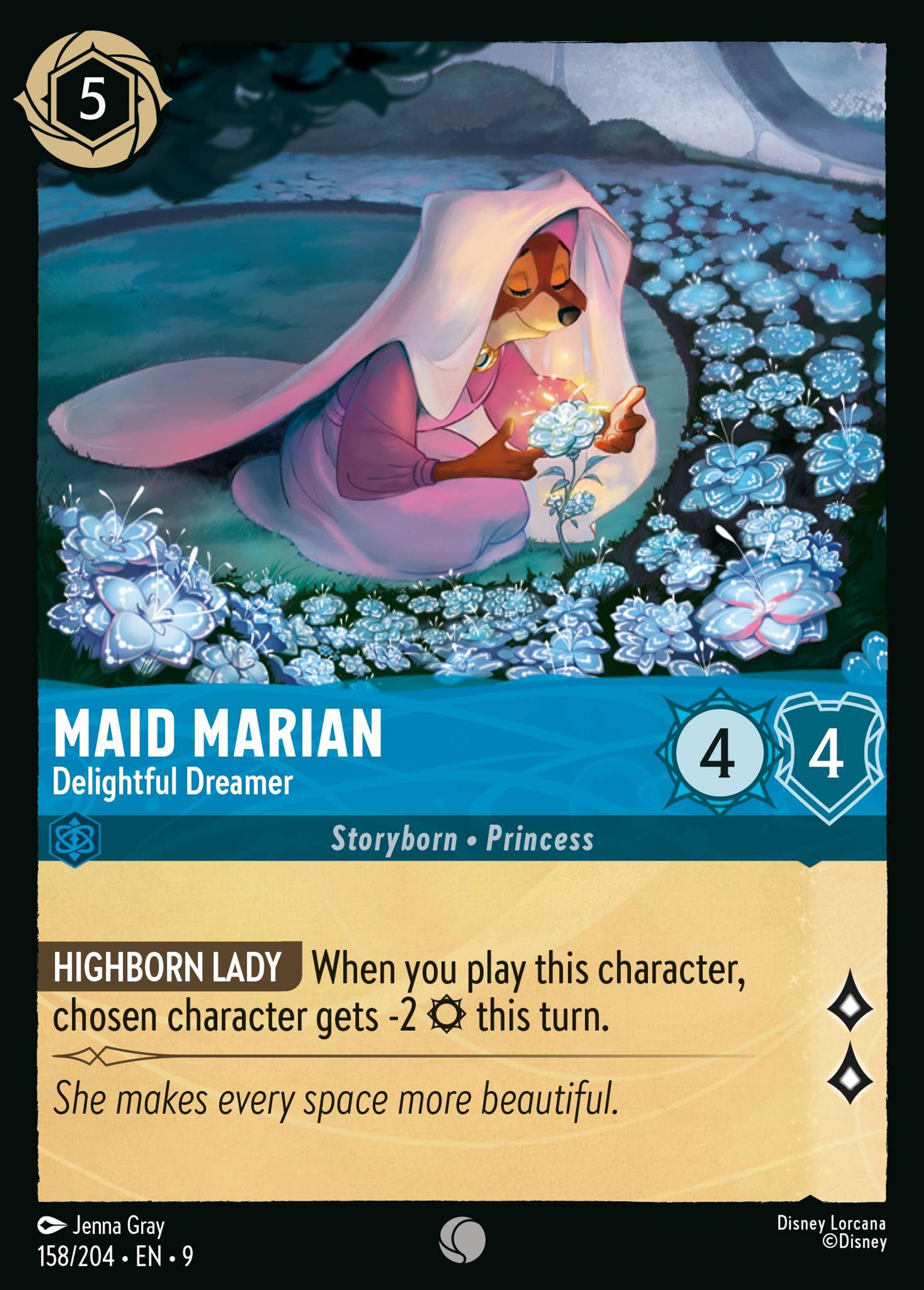Maid Marian - Delightful Dreamer — Fabled — Lorcana