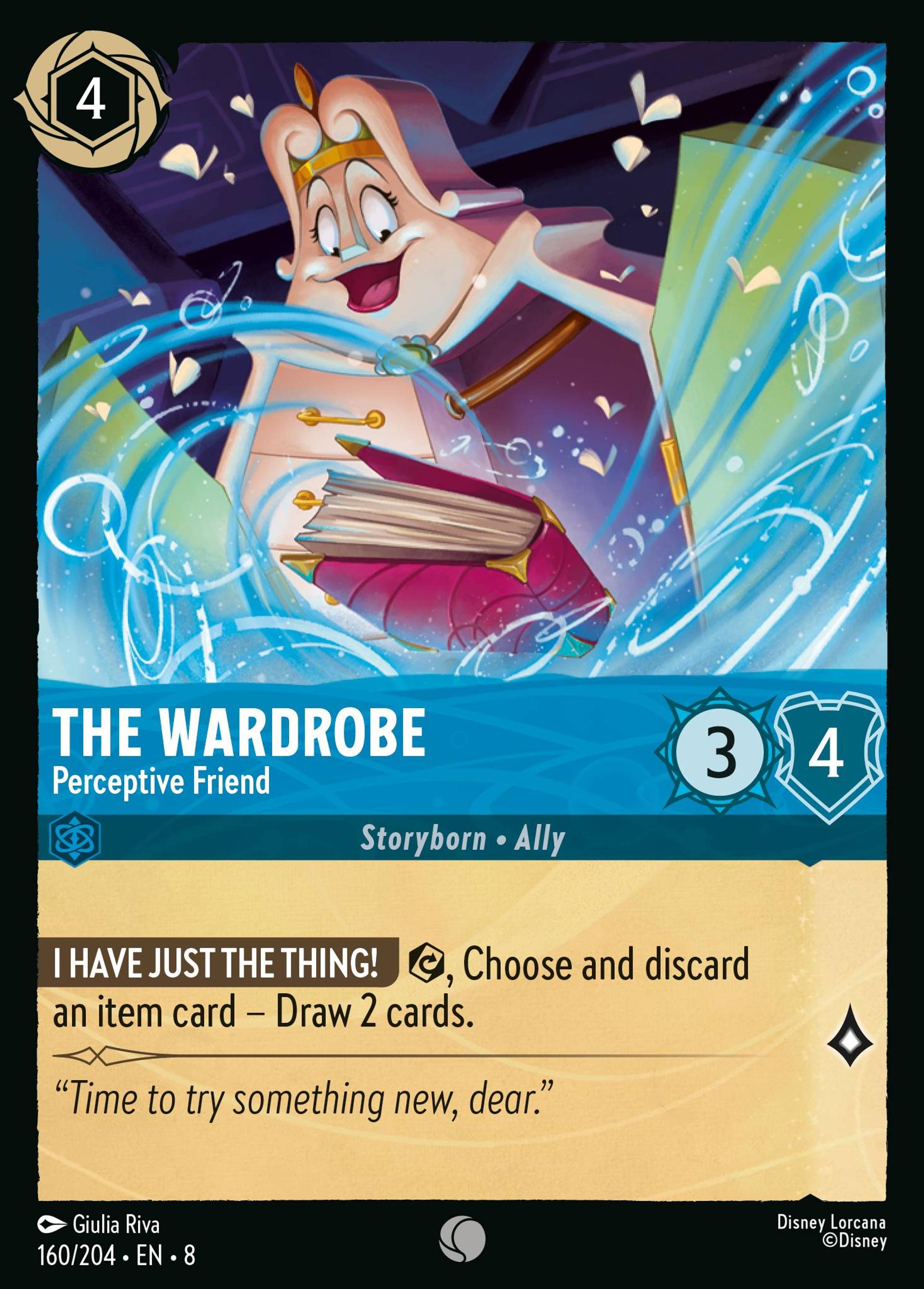 The Wardrobe - Perceptive Friend — The Reign of Jafar — Lorcana
