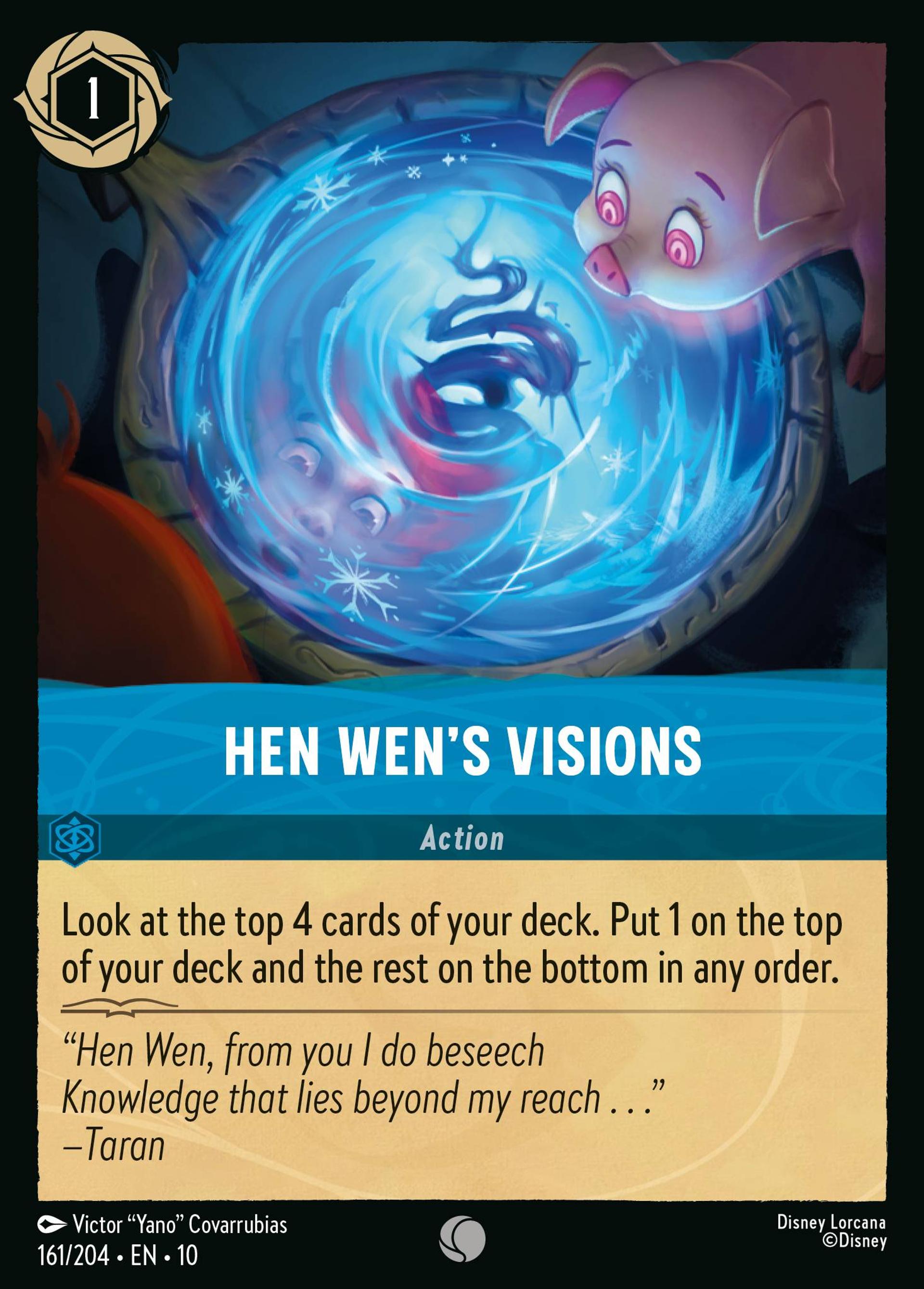 Hen Wen's Visions — Whispers in the Well — Lorcana