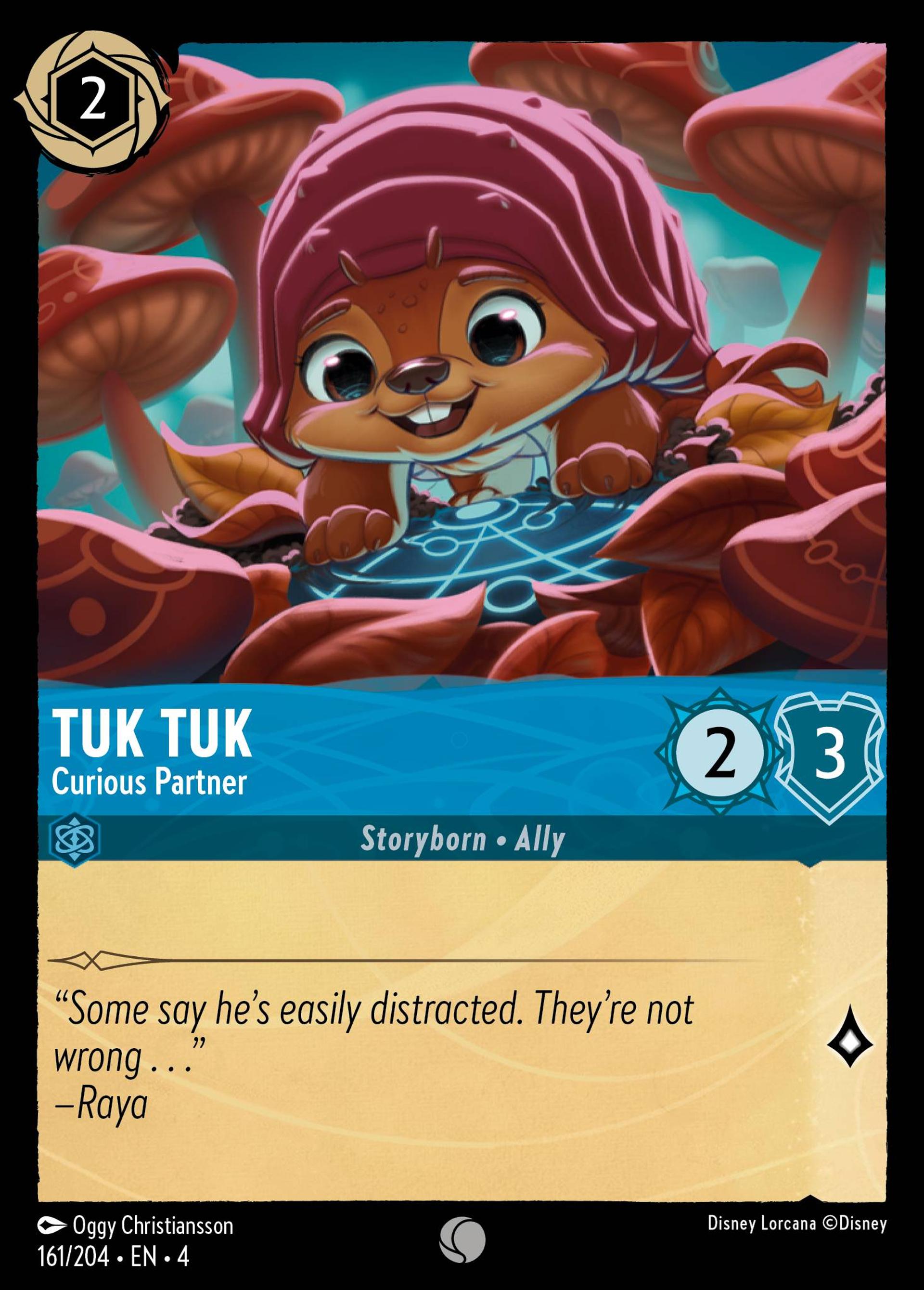 Tuk Tuk - Curious Partner — Ursula's Return — Lorcana