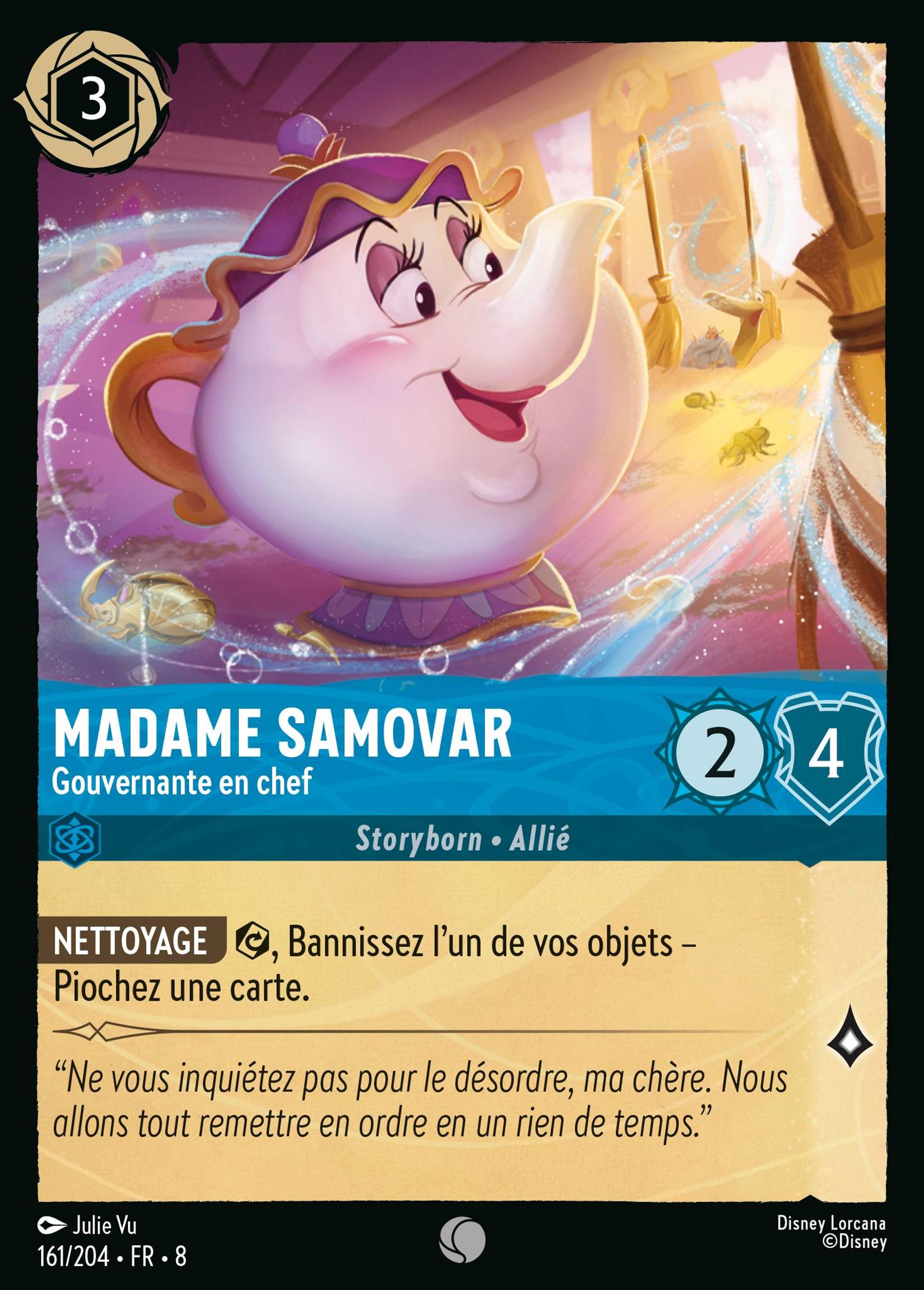 Madame Samovar - Gouvernante en chef — The Reign of Jafar — Lorcana