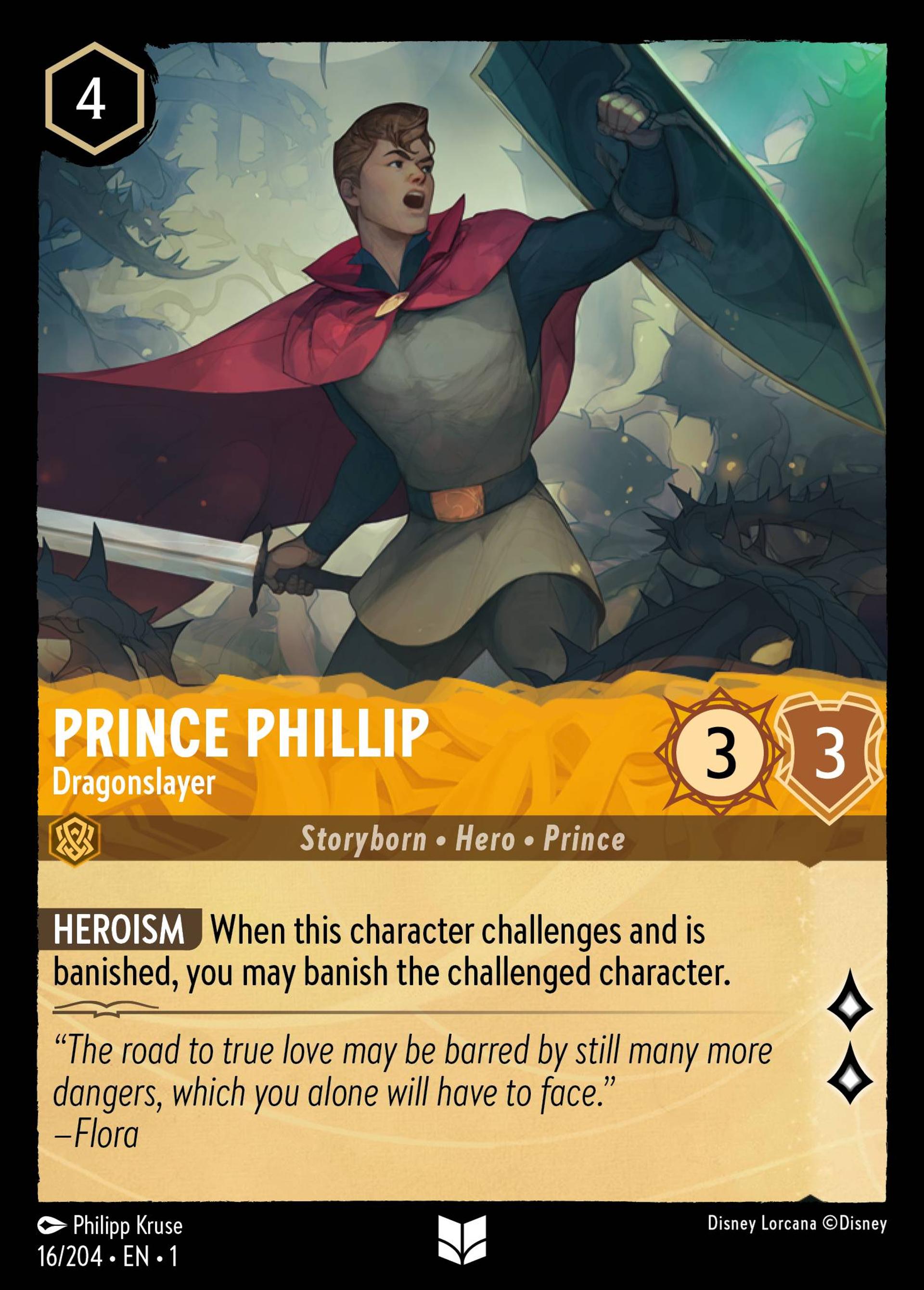 Prince Phillip - Dragonslayer — The First Chapter — Lorcana