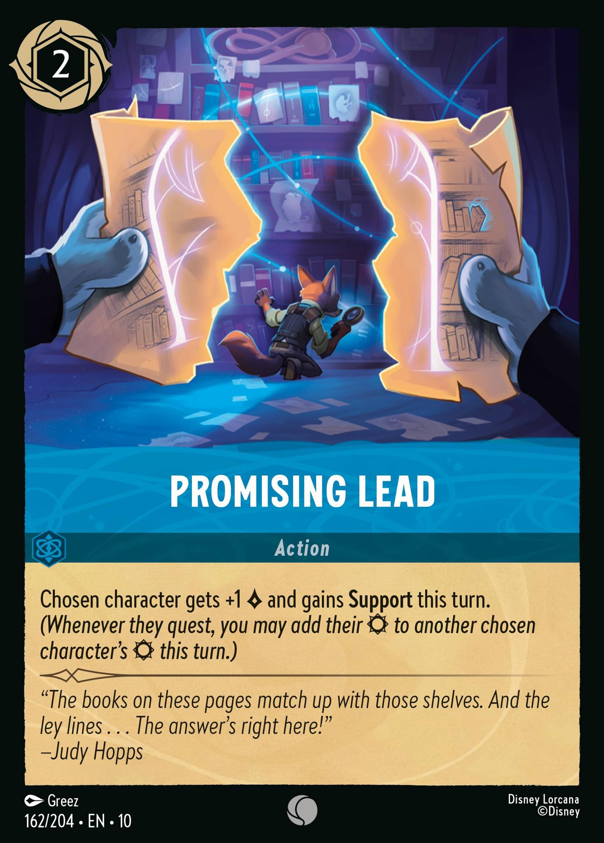 Piste prometteuse — Whispers in the Well — Lorcana