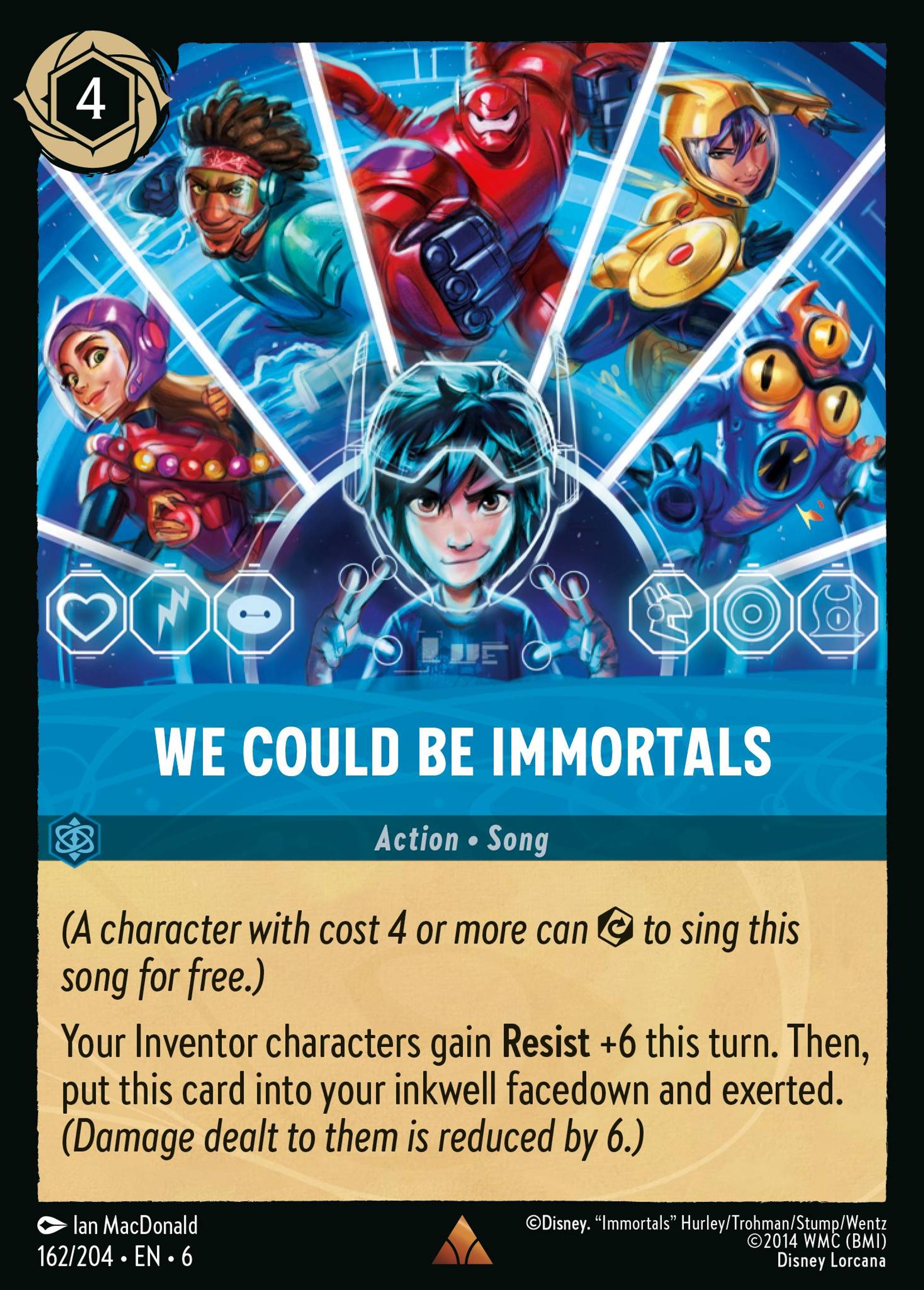We Could Be Immortals — Azurite Sea — Lorcana