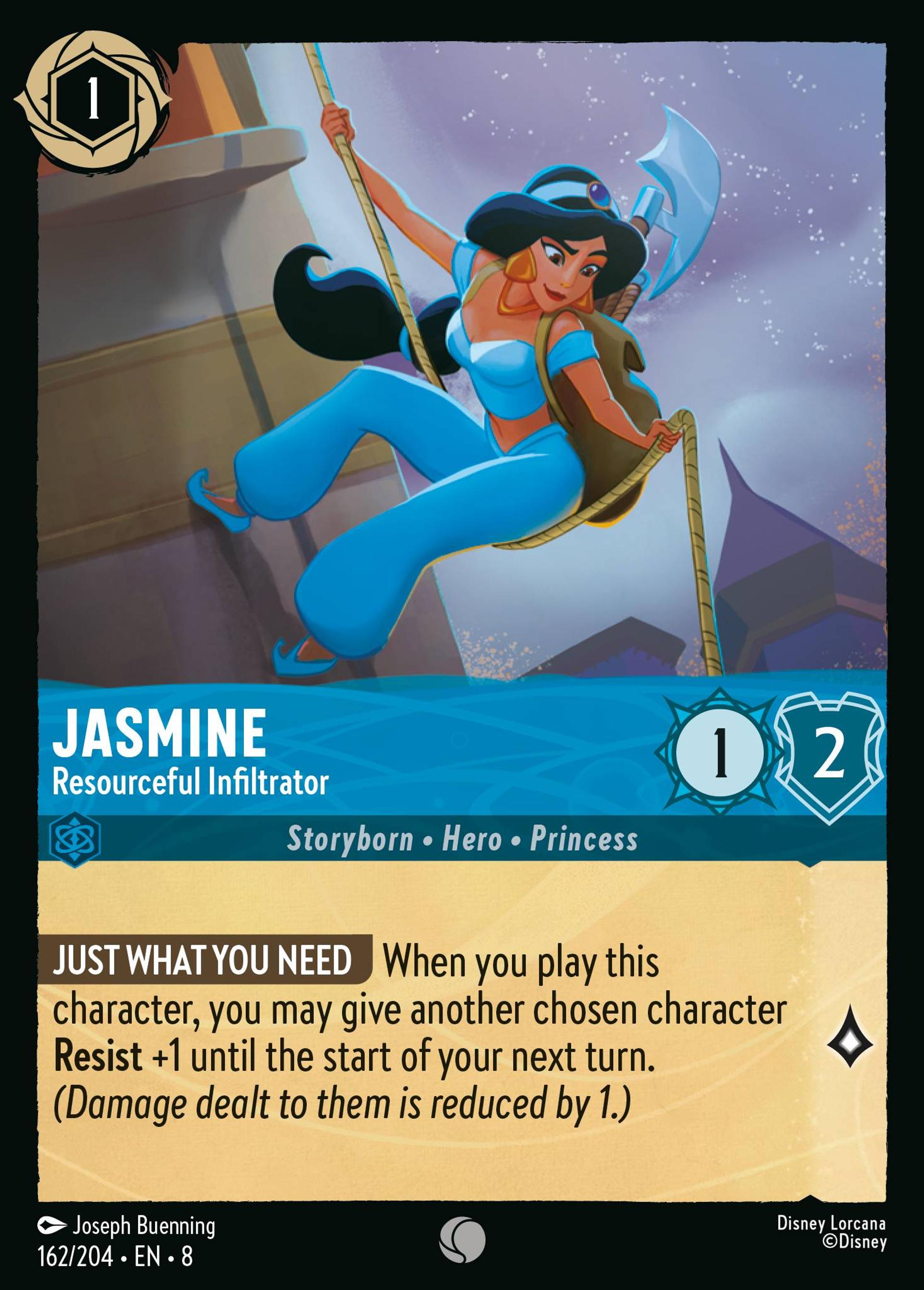 Jasmine - Infiltrée pleine de ressources — The Reign of Jafar — Lorcana