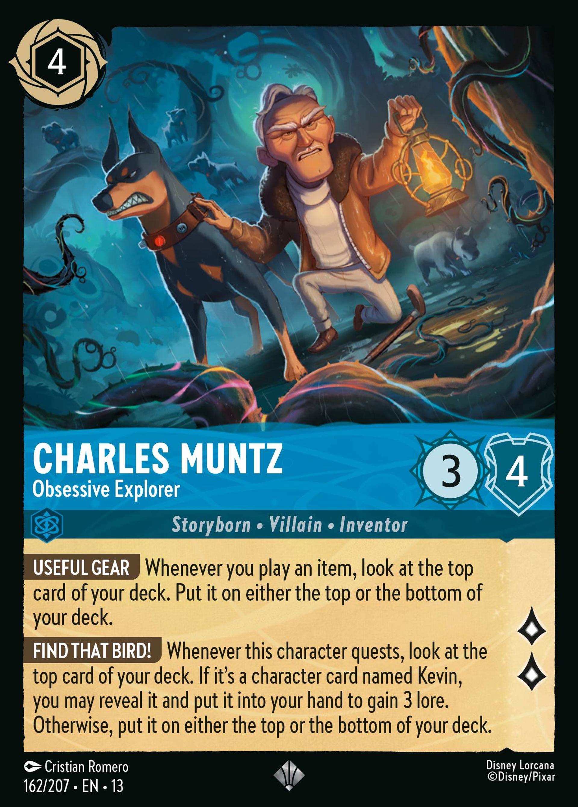 Charles Muntz - Explorateur obsessionnel — Attack of the Vine! — Lorcana