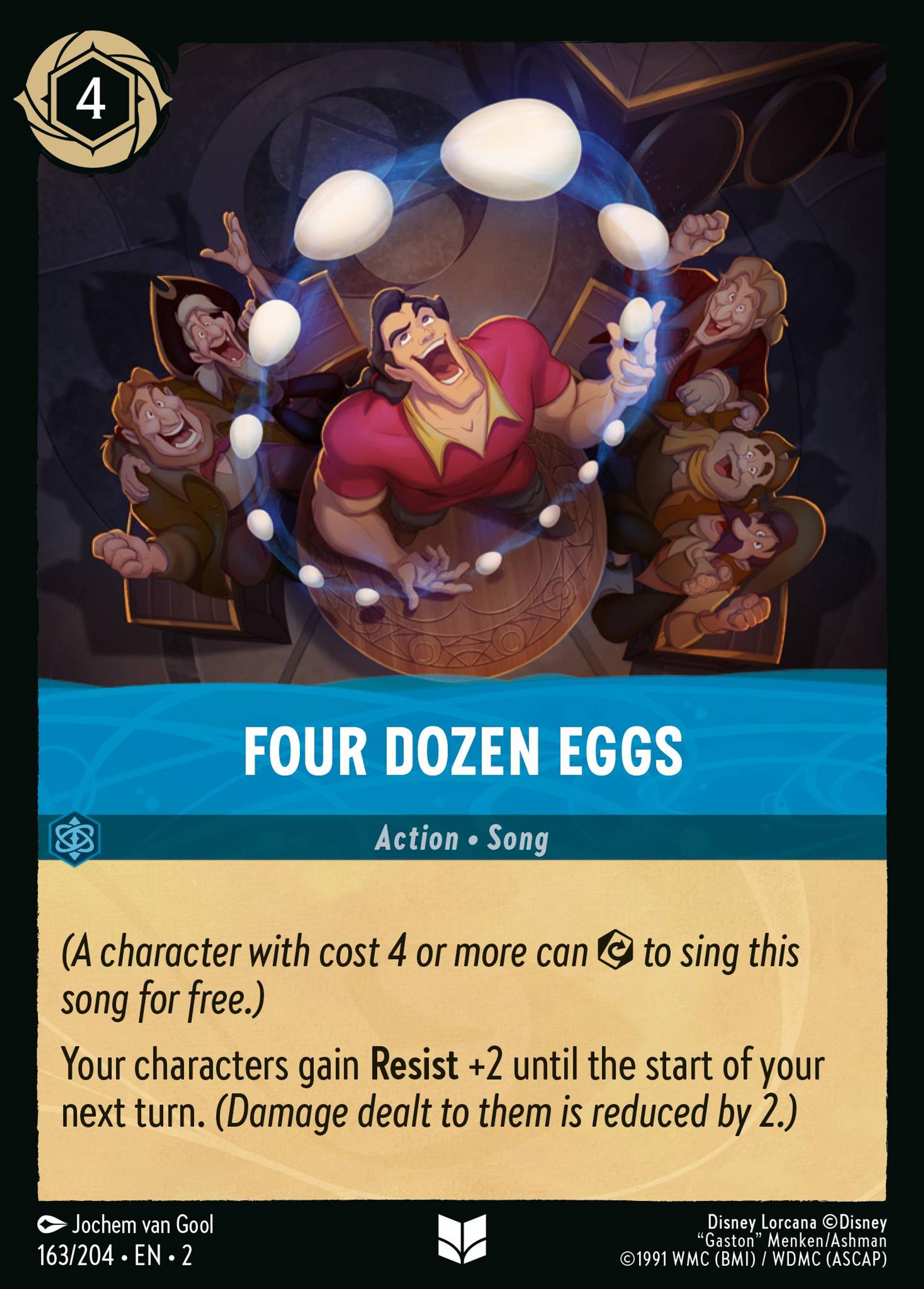 Quatre douzaines d'œufs — Rise of the Floodborn — Lorcana