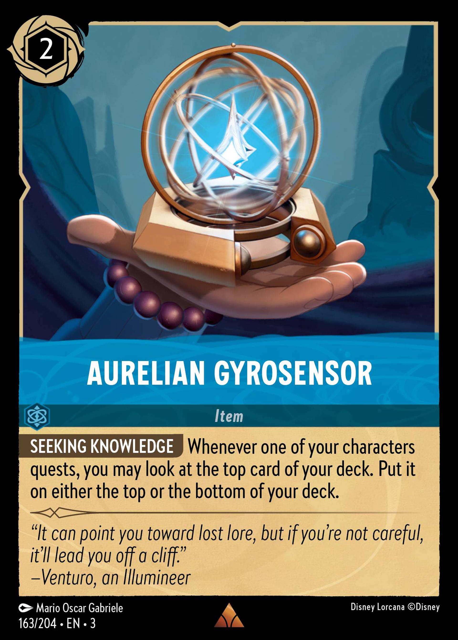Gyroscope lumineux — Into the Inklands — Lorcana