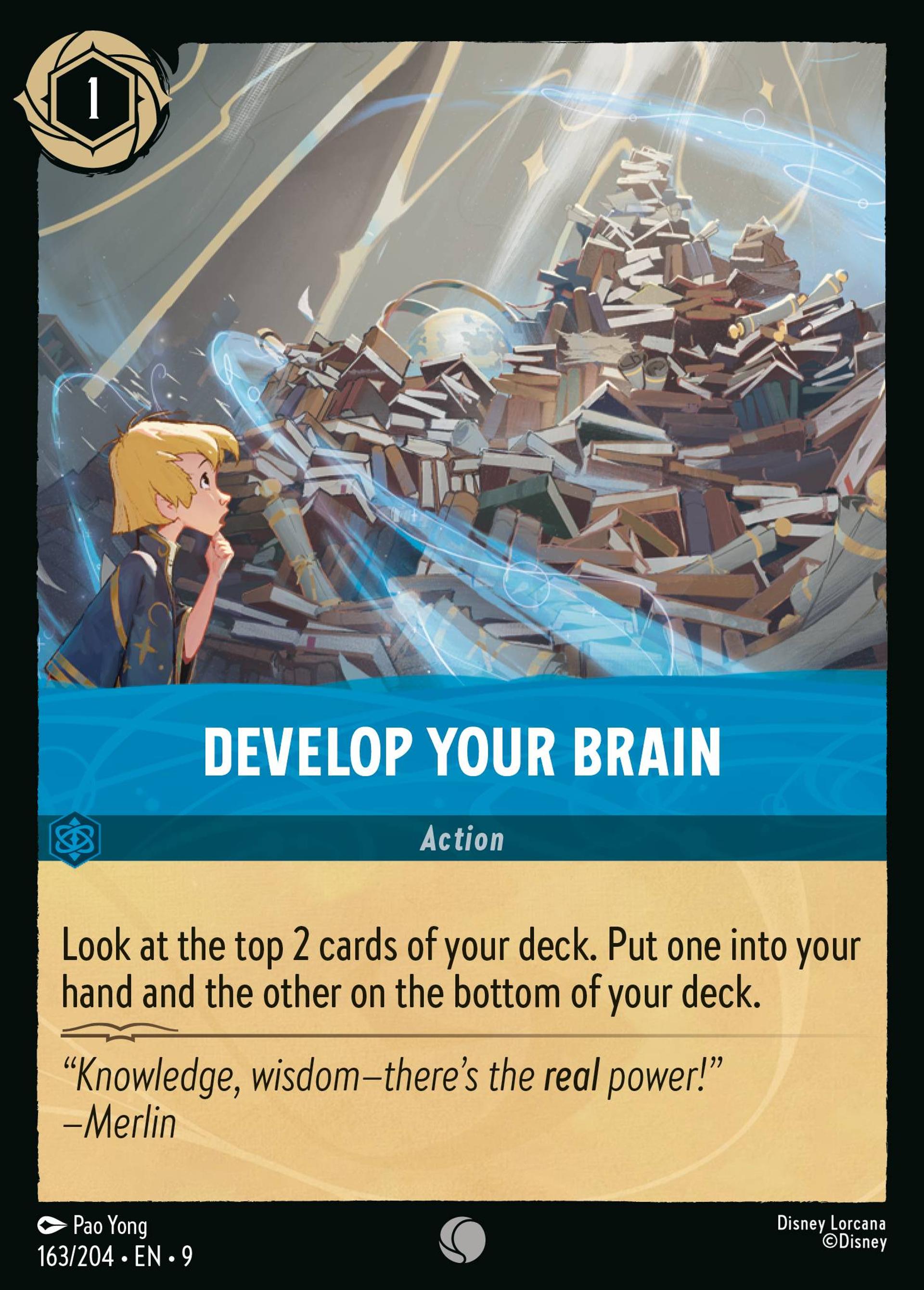 Develop Your Brain — Fabled — Lorcana