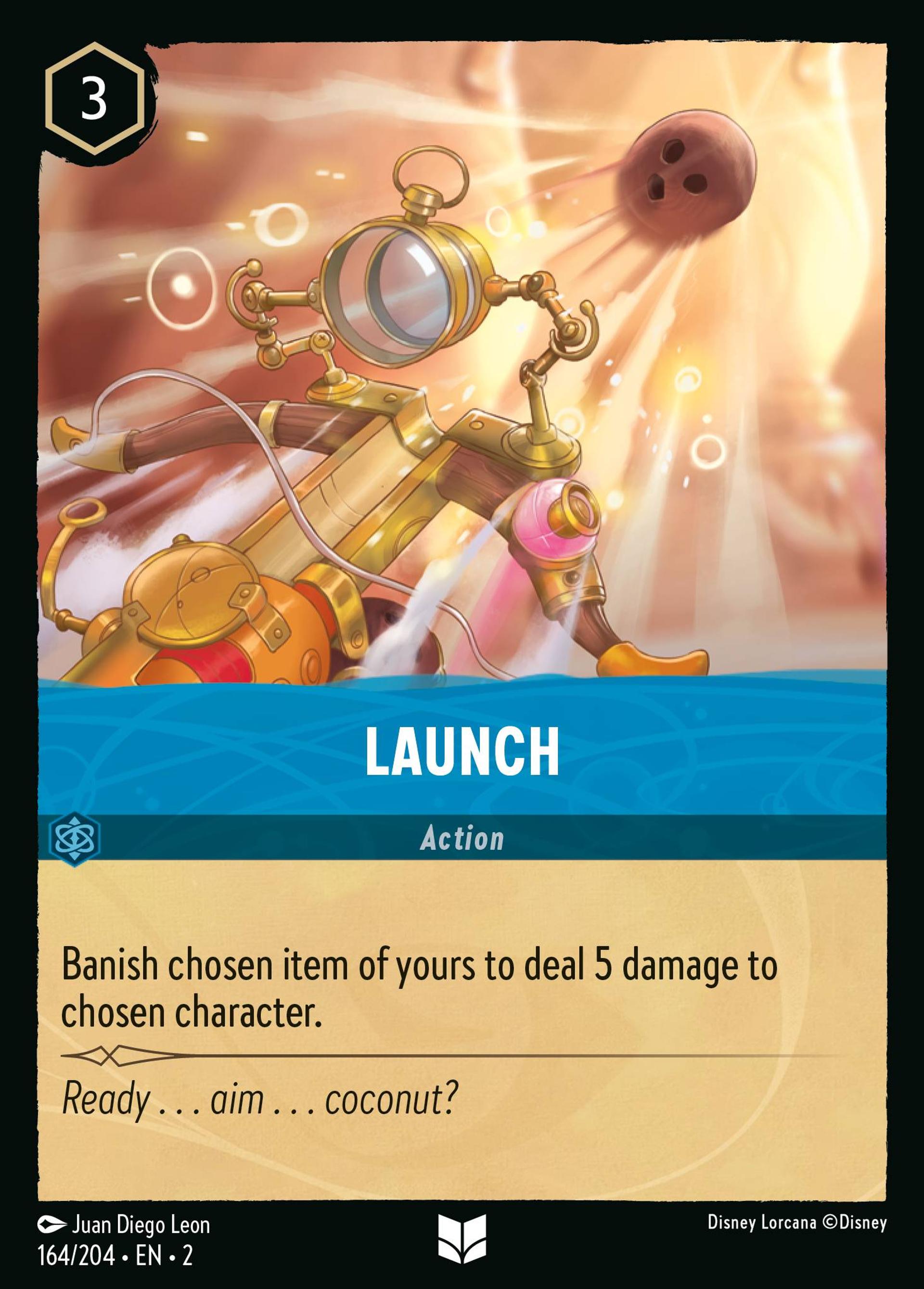 Projectile de fortune — Rise of the Floodborn — Lorcana