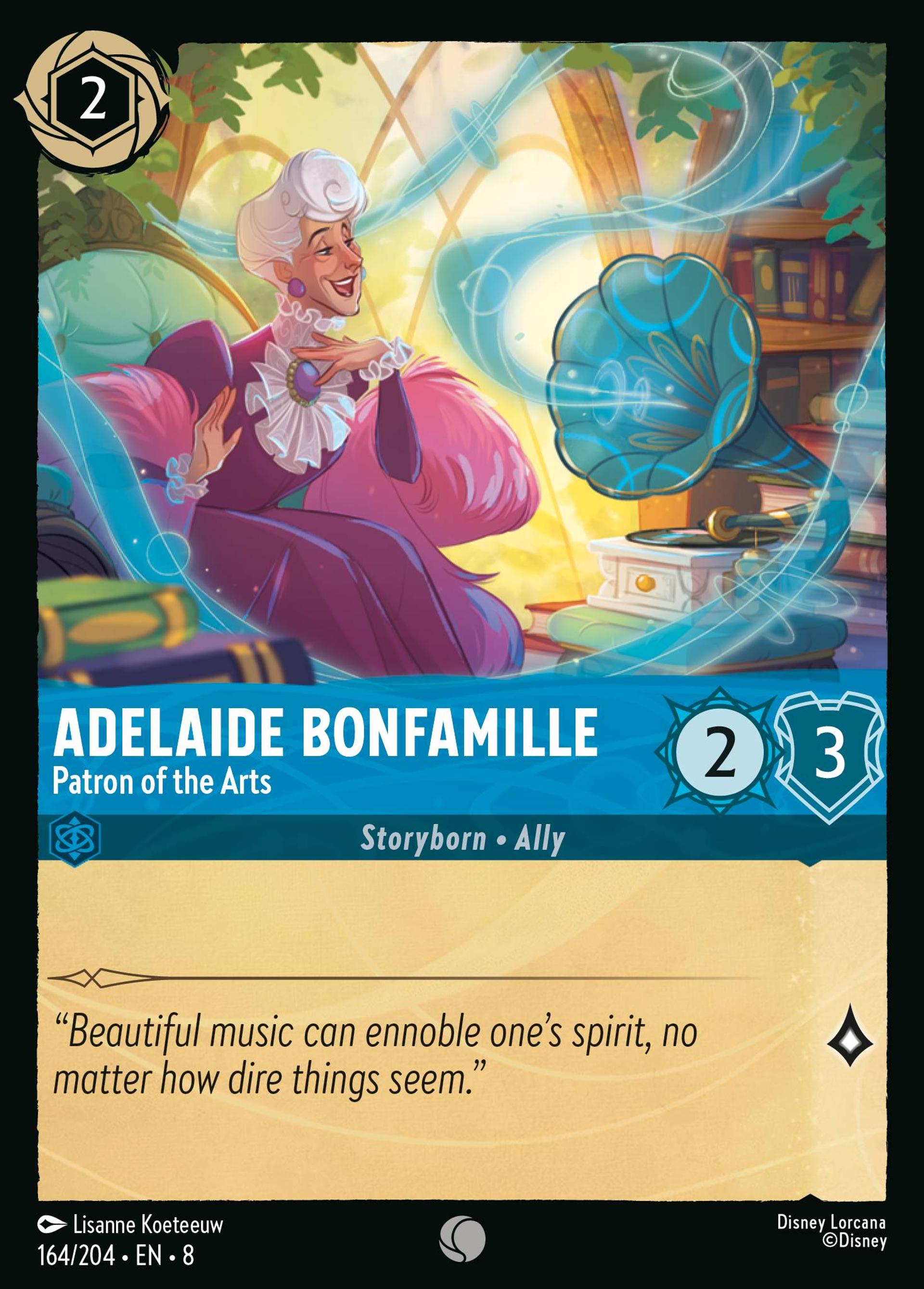 Adélaïde De Bonnefamille - Mécène des arts — The Reign of Jafar — Lorcana