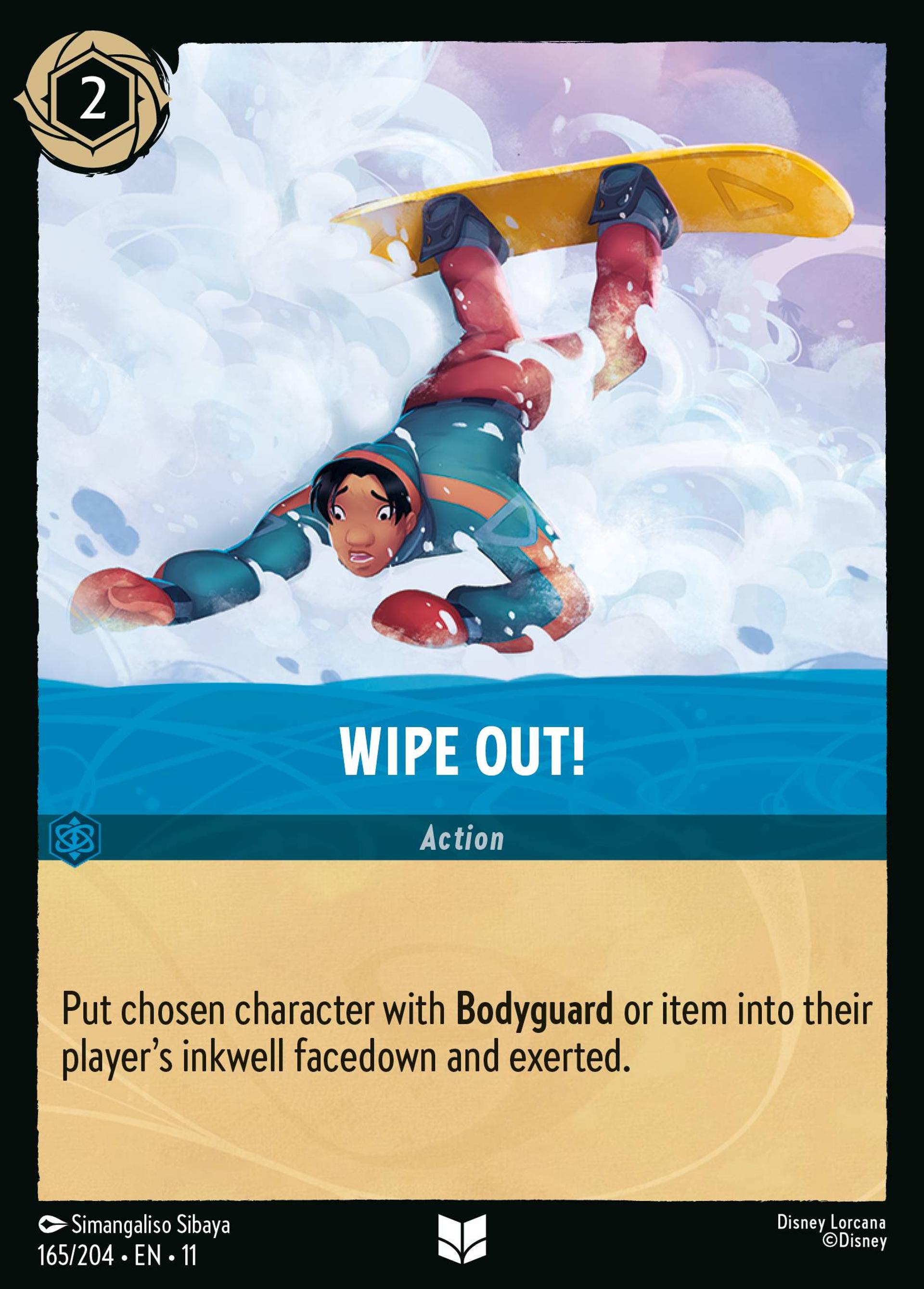 Wipe Out! — Winterspell — Lorcana