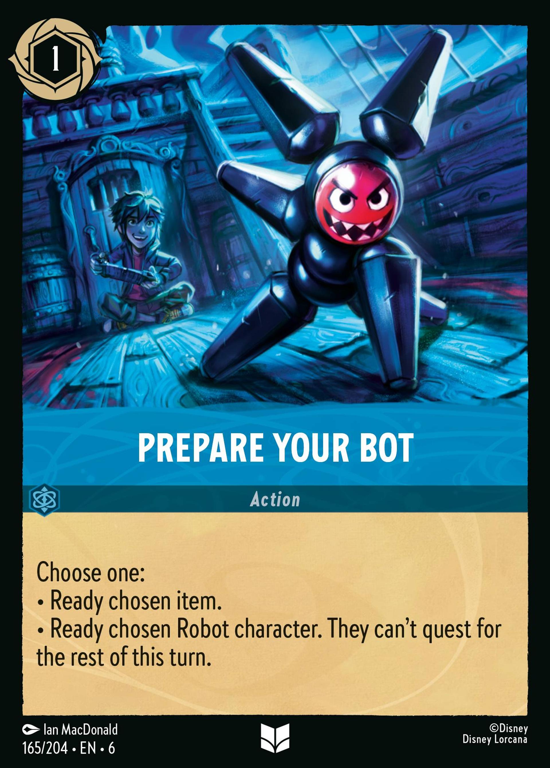 Prepare Your Bot — Azurite Sea — Lorcana