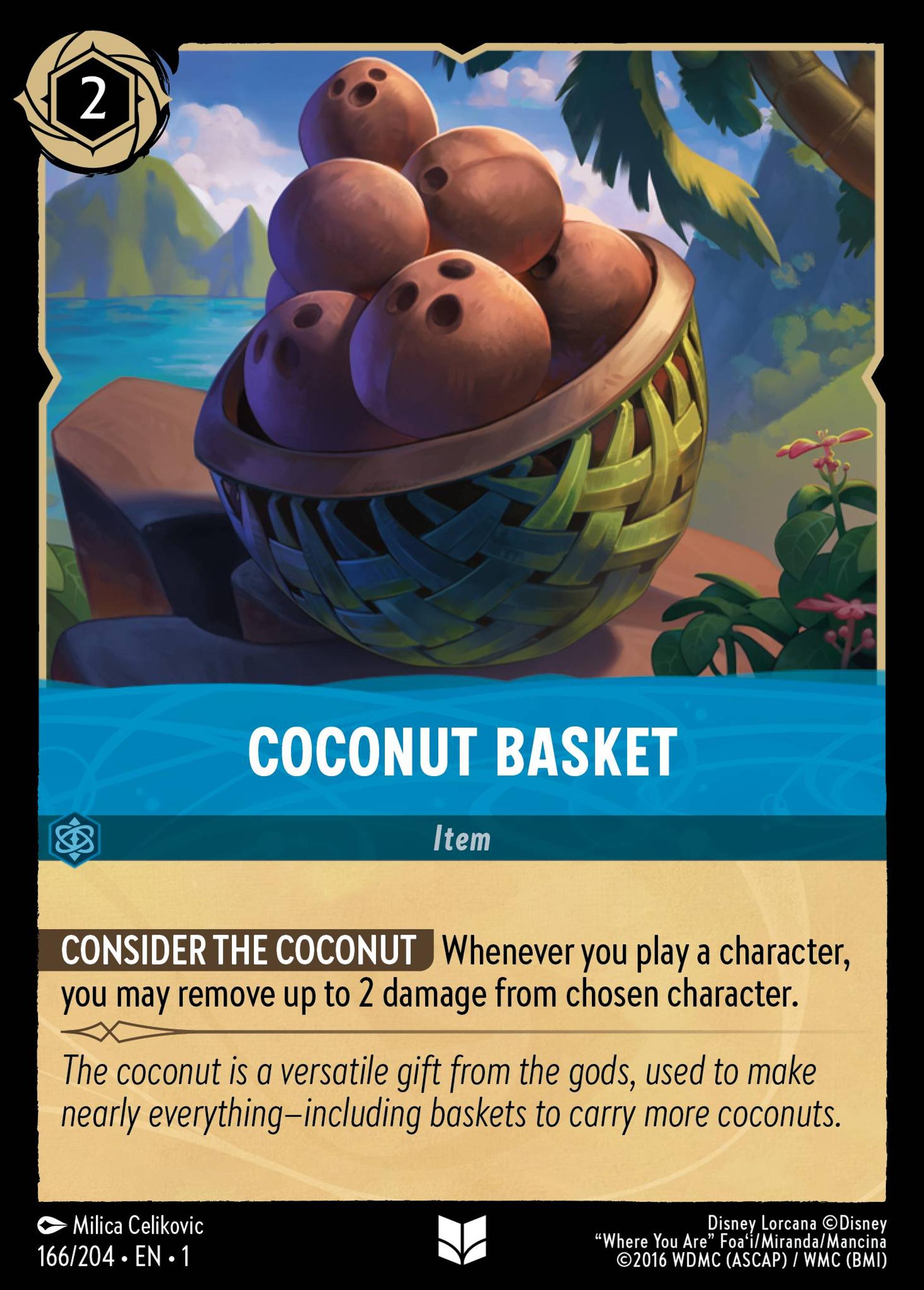 Coconut Basket — The First Chapter — Lorcana