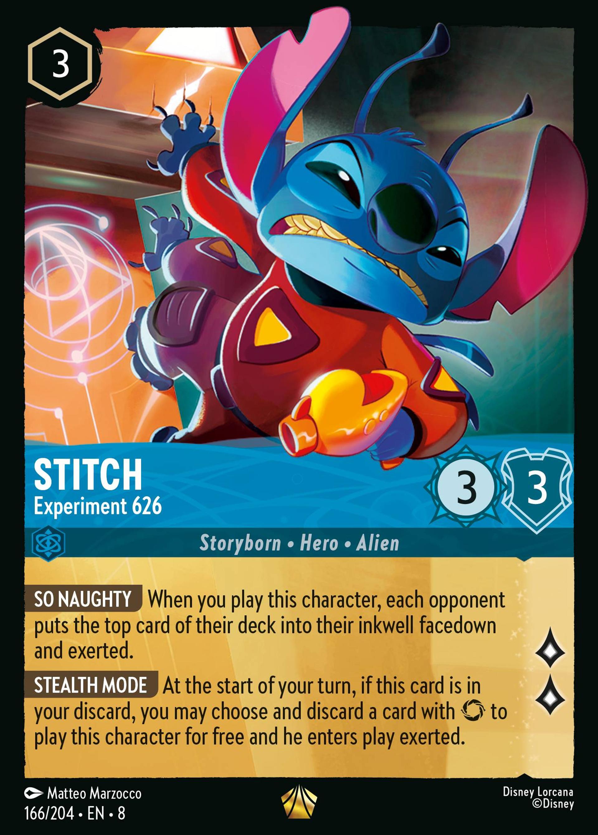 Stitch - Expérience 626 — The Reign of Jafar — Lorcana