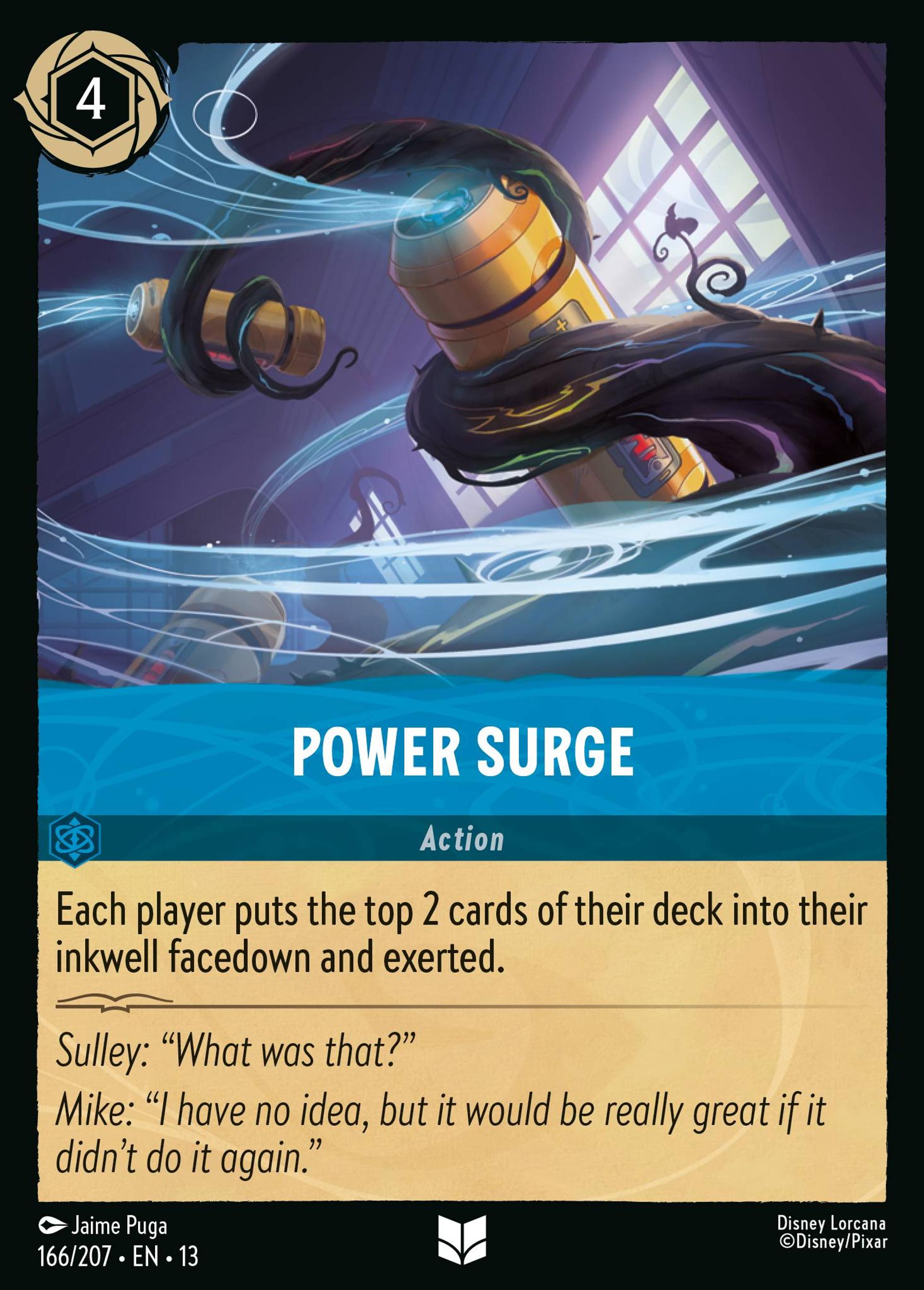 Afflux d'énergie — Attack of the Vine! — Lorcana