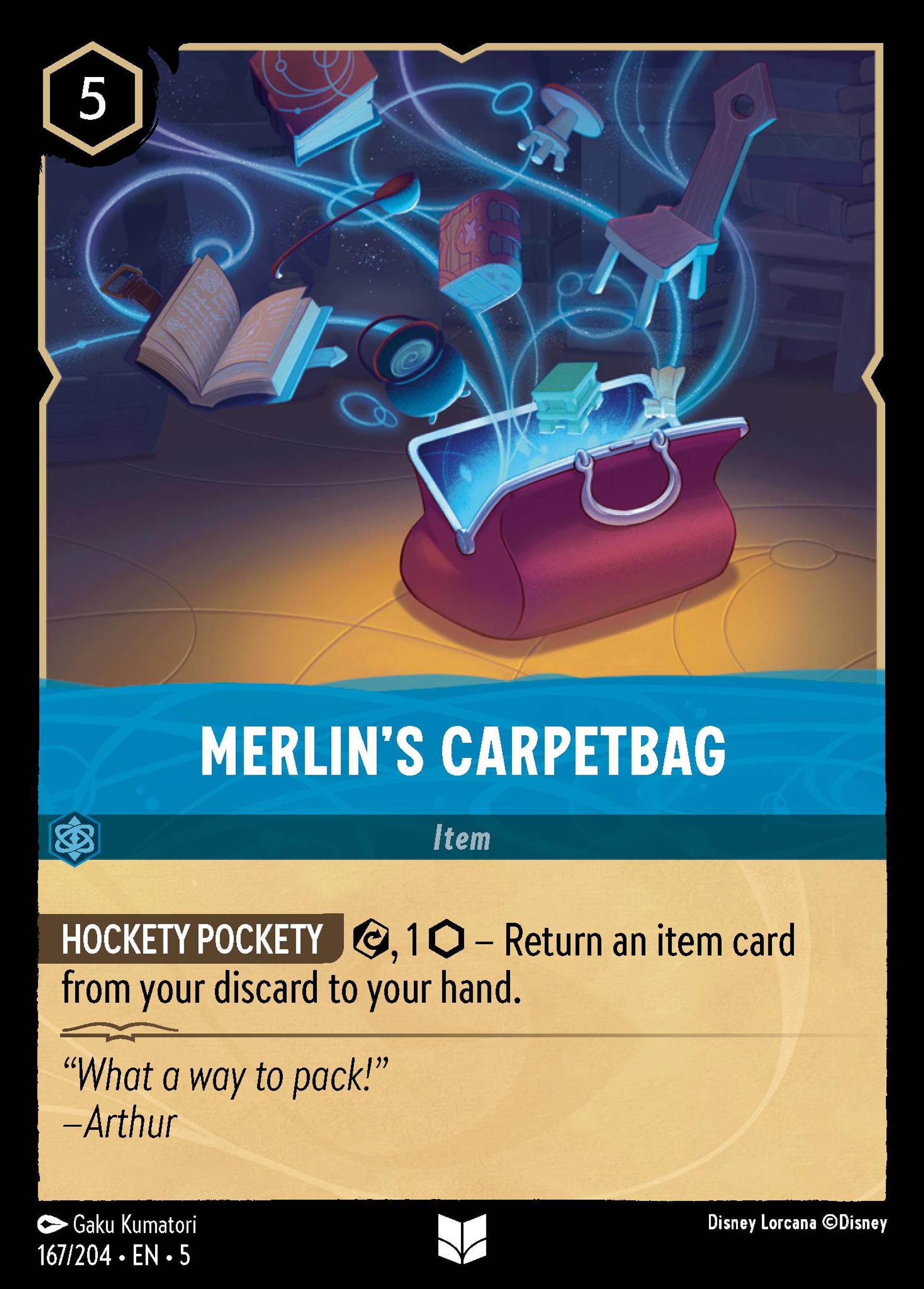 Merlin's Carpetbag — Shimmering Skies — Lorcana