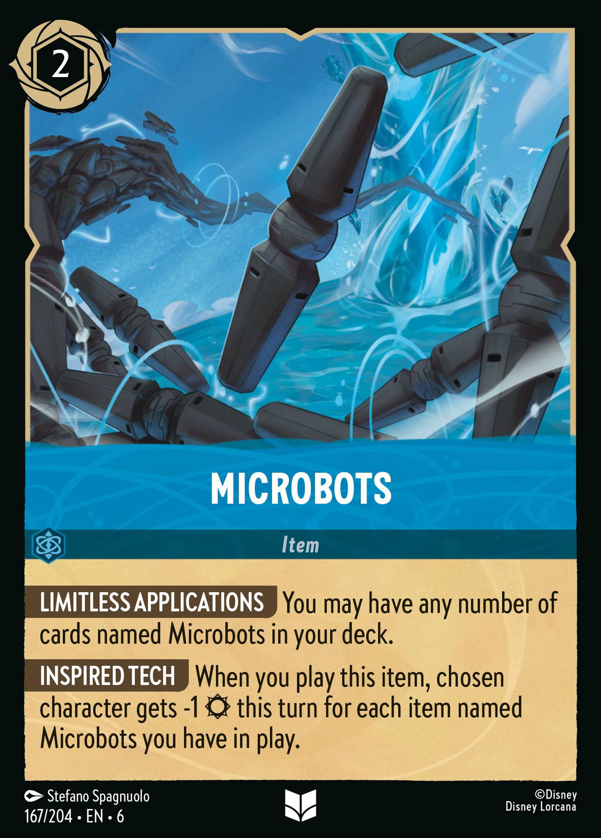 Microbots — Azurite Sea — Lorcana