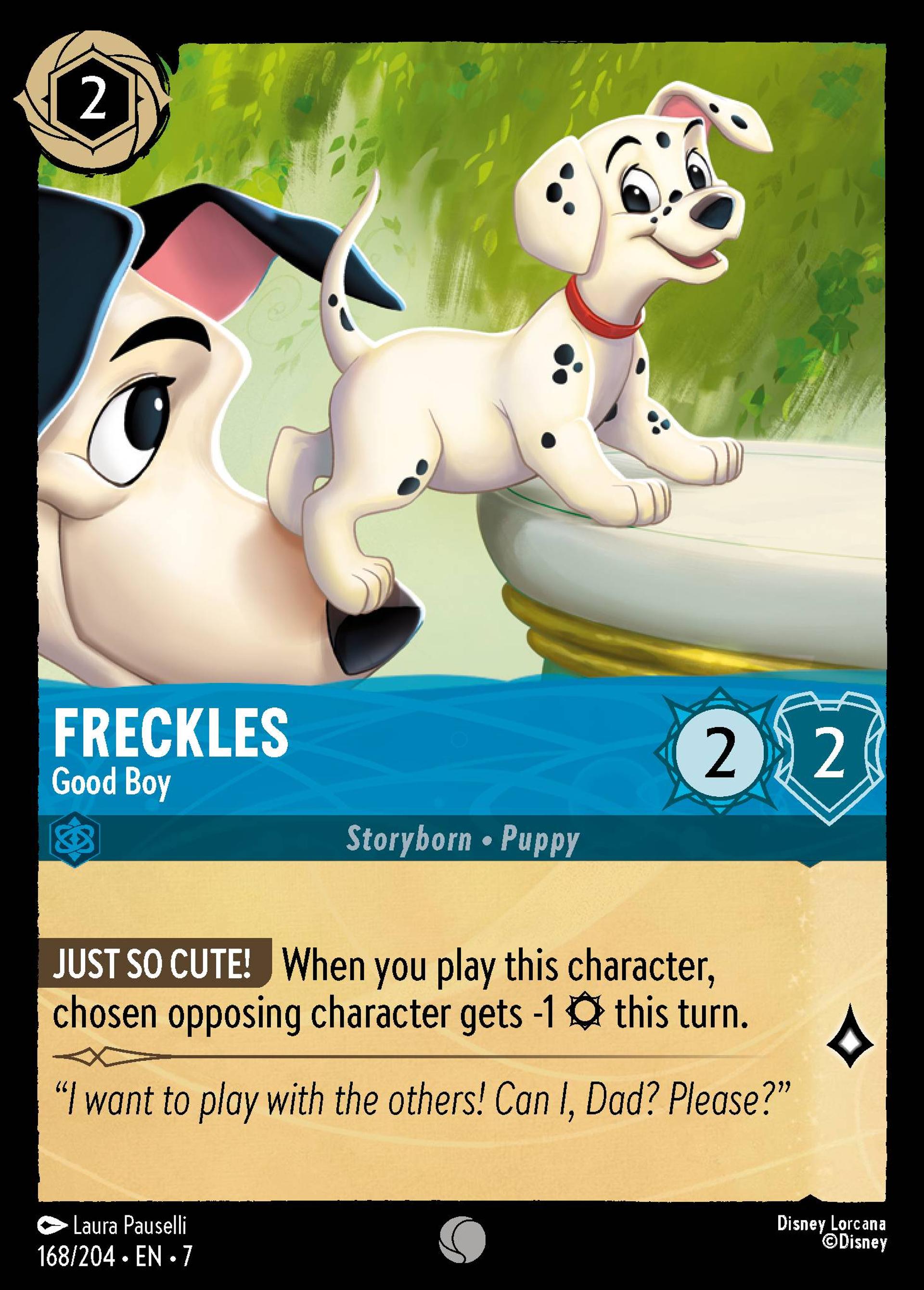 Freckles - Good Boy — Archazia's Island — Lorcana