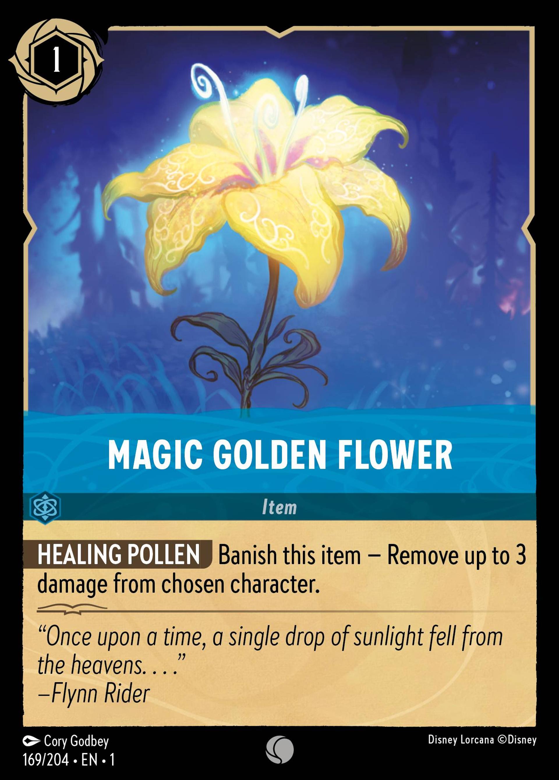 Fleur aux pétales d'or — The First Chapter — Lorcana