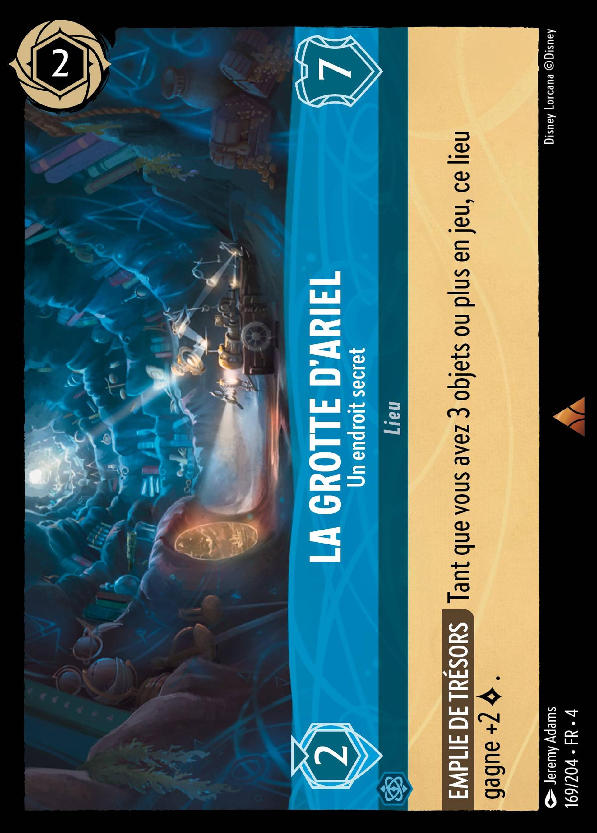 La Grotte d'Ariel - Un endroit secret — Ursula's Return — Lorcana
