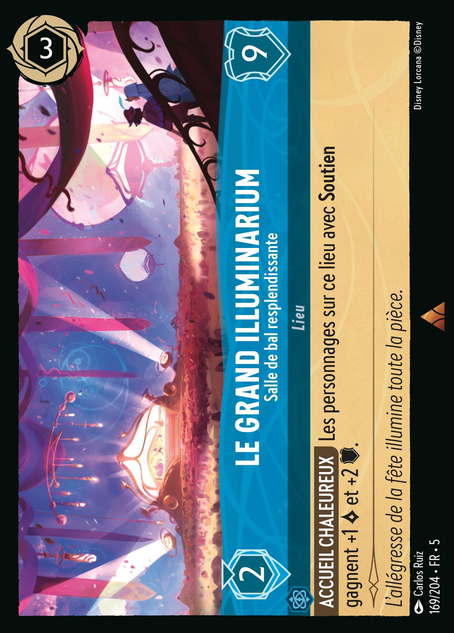 Le grand Illuminarium - Salle de bal resplendissante — Shimmering Skies — Lorcana