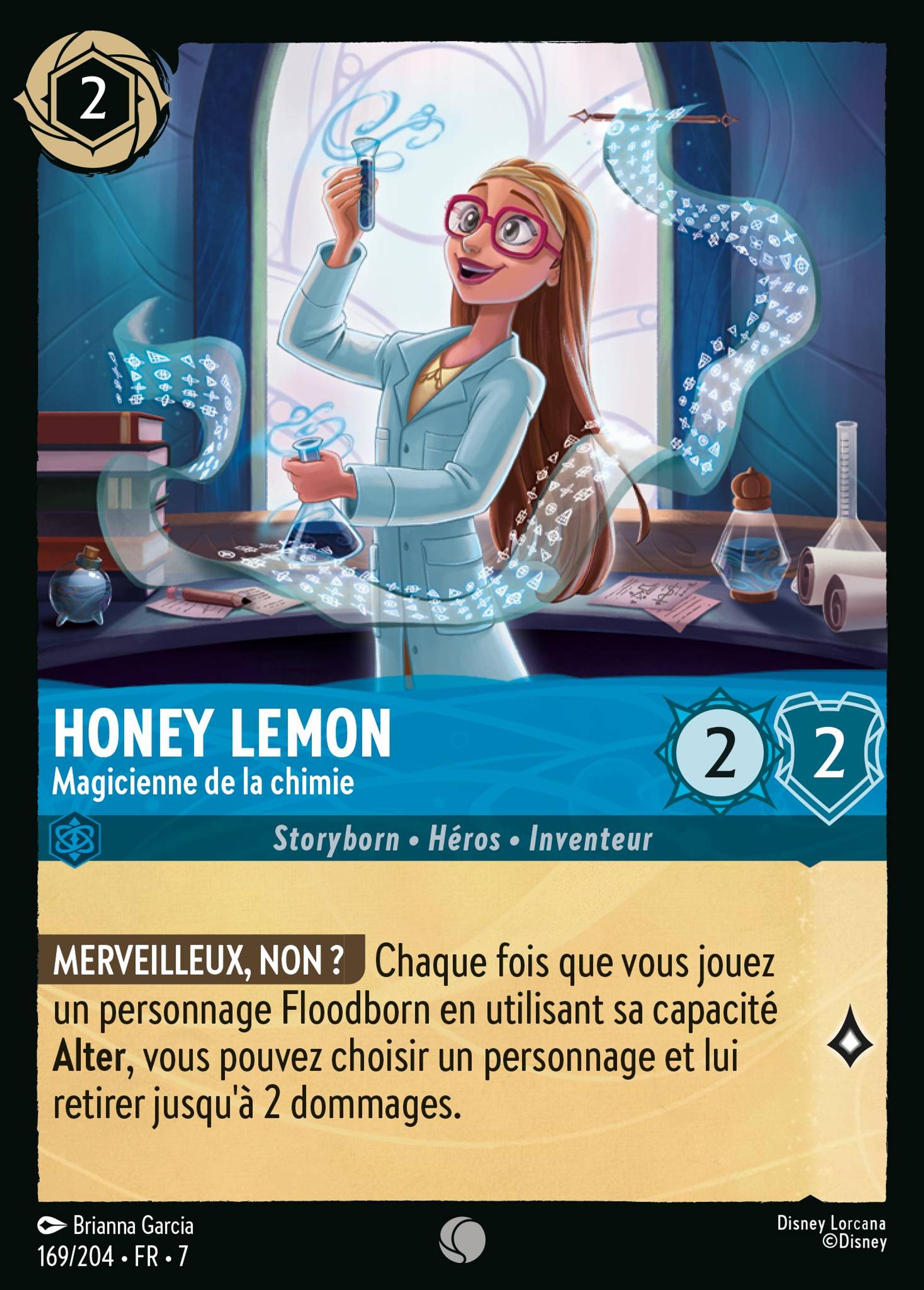 Honey Lemon - Magicienne de la chimie — Archazia's Island — Lorcana