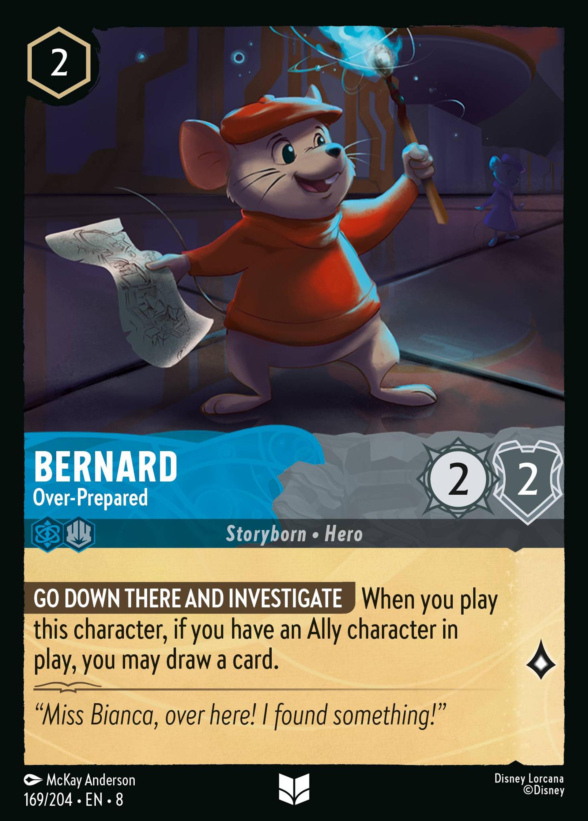 Bernard - Over-Prepared — The Reign of Jafar — Lorcana