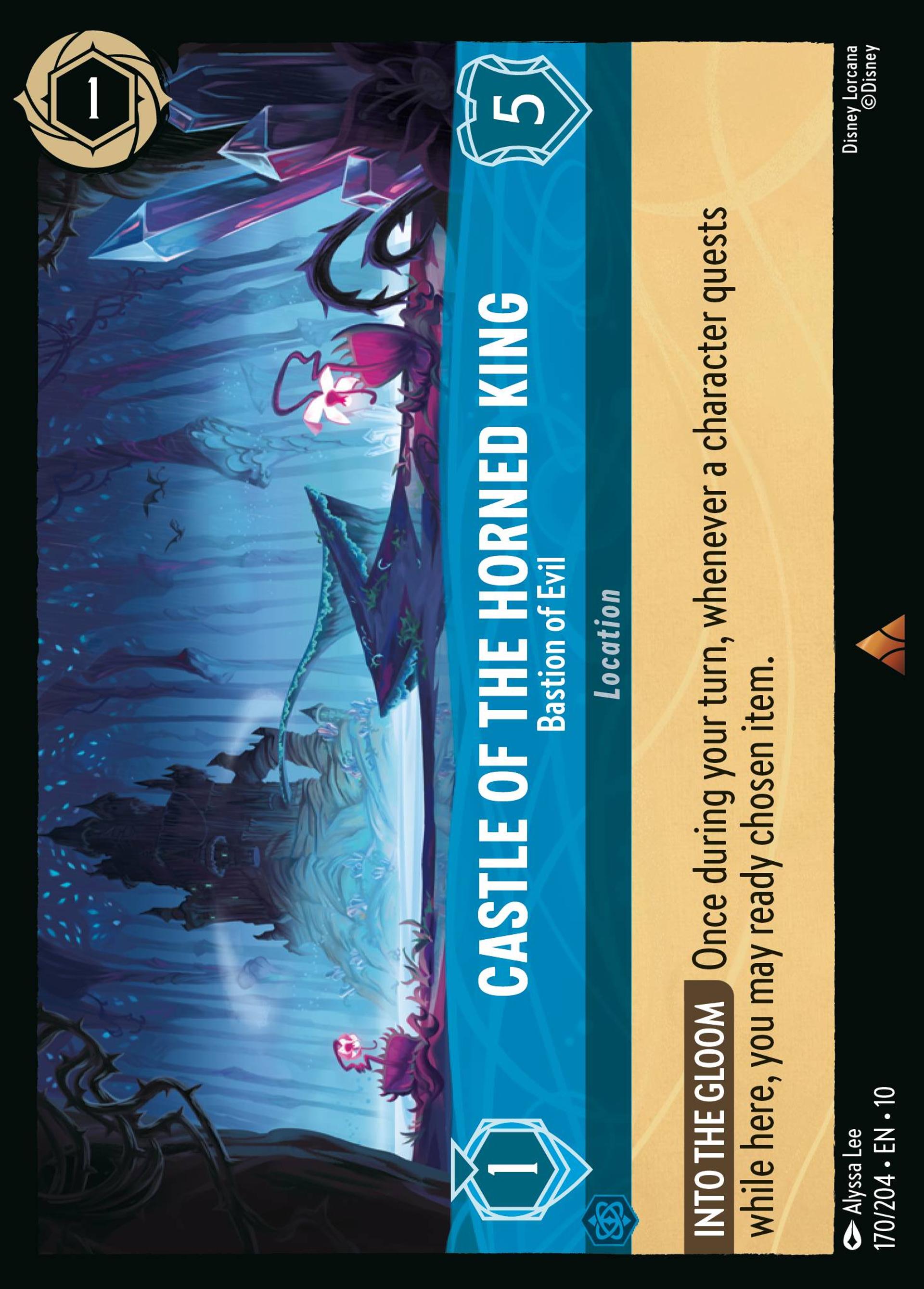 Le Château du Seigneur des Ténèbres - Bastion du mal — Whispers in the Well — Lorcana